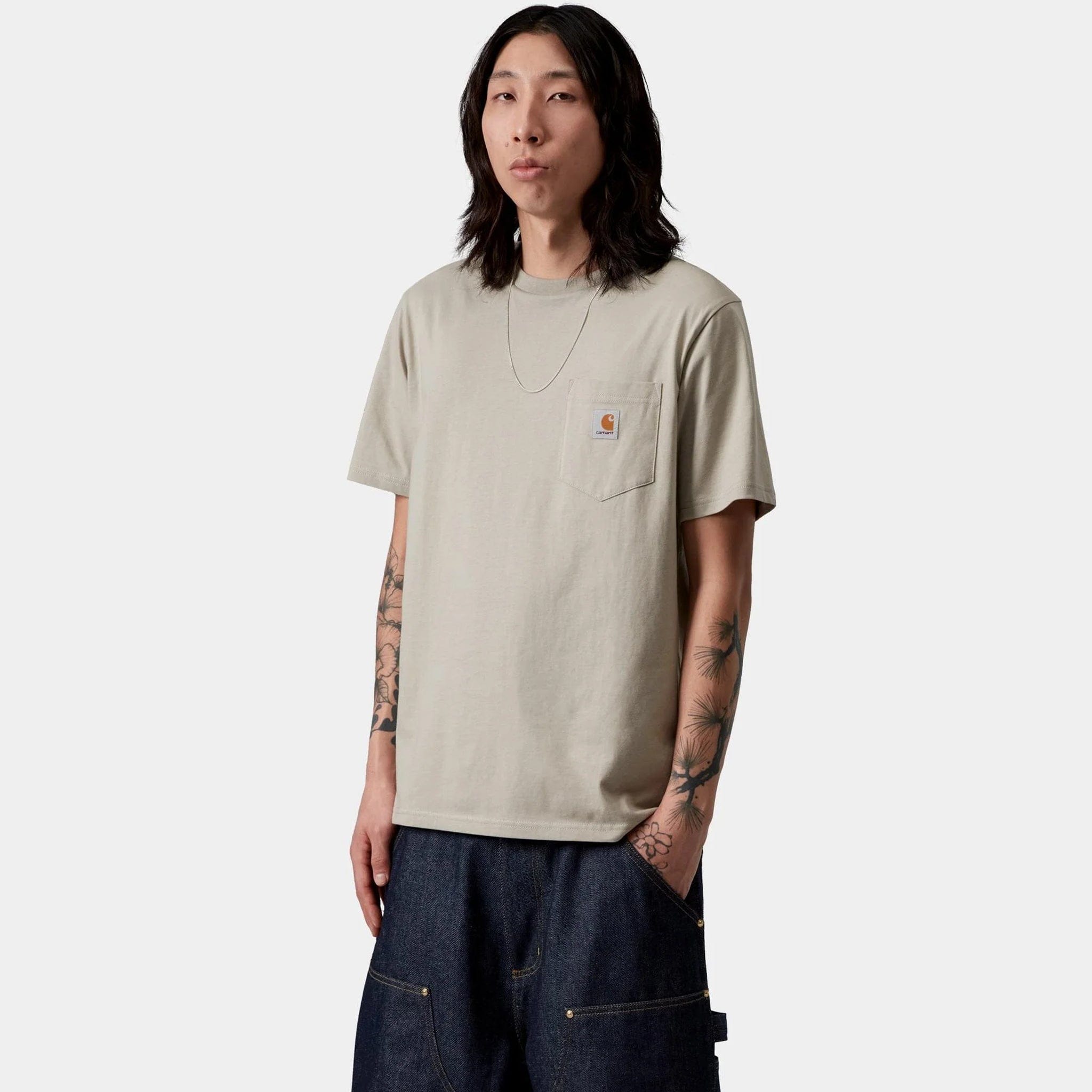 Carhartt WIP S/S Pocket T-Shirt (Puddle)