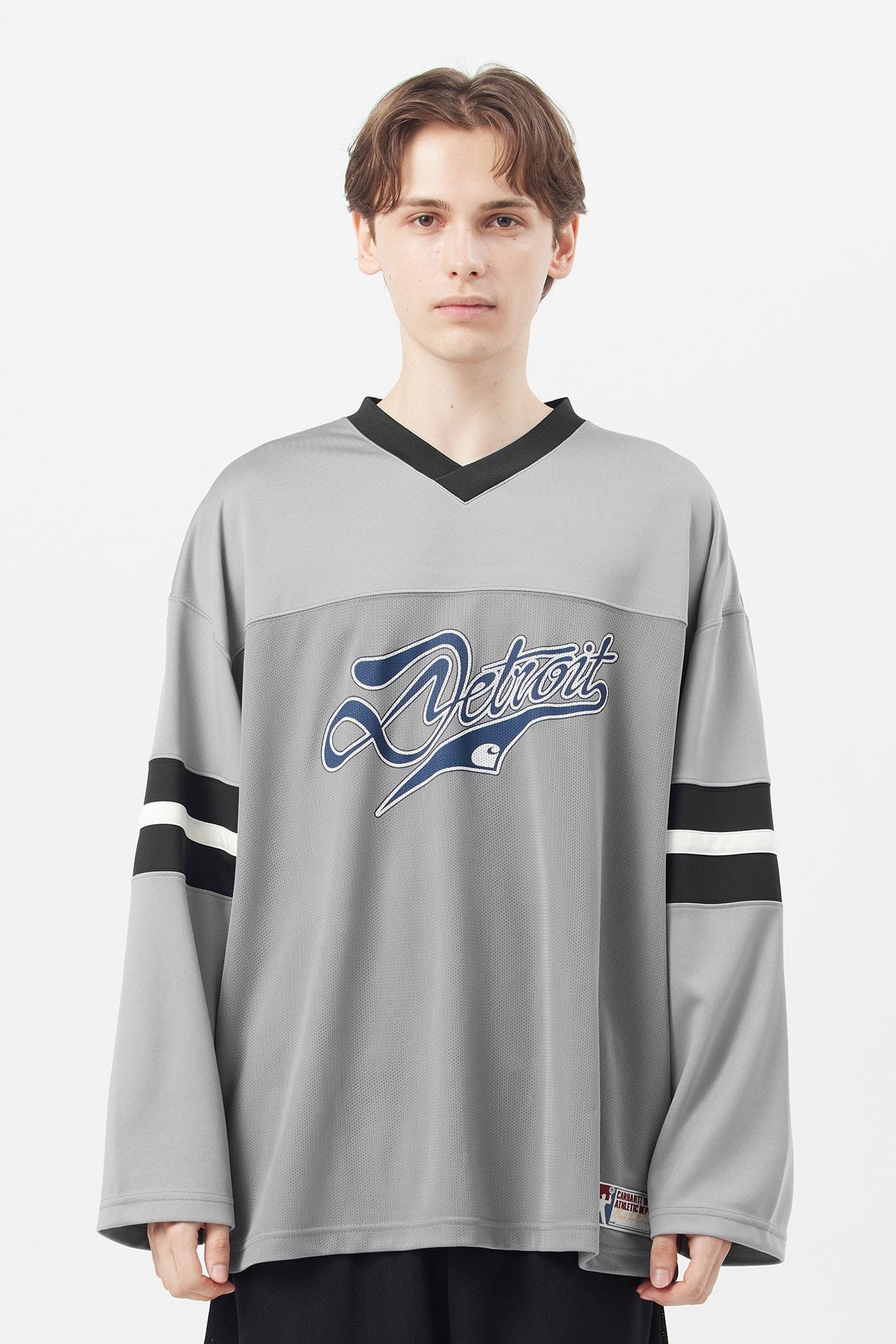 Carhartt WIP L/S DETROIT MESH T - SHIRT