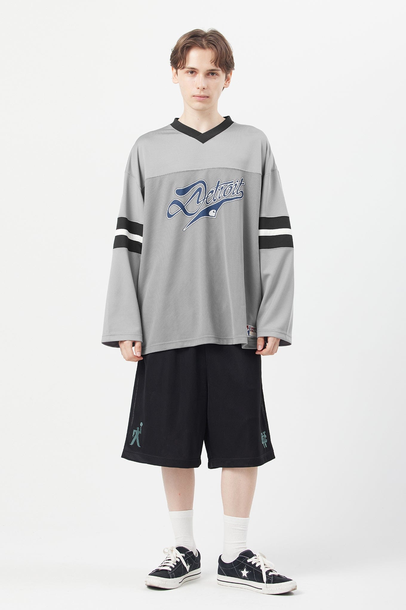 Carhartt WIP L/S DETROIT MESH T - SHIRT