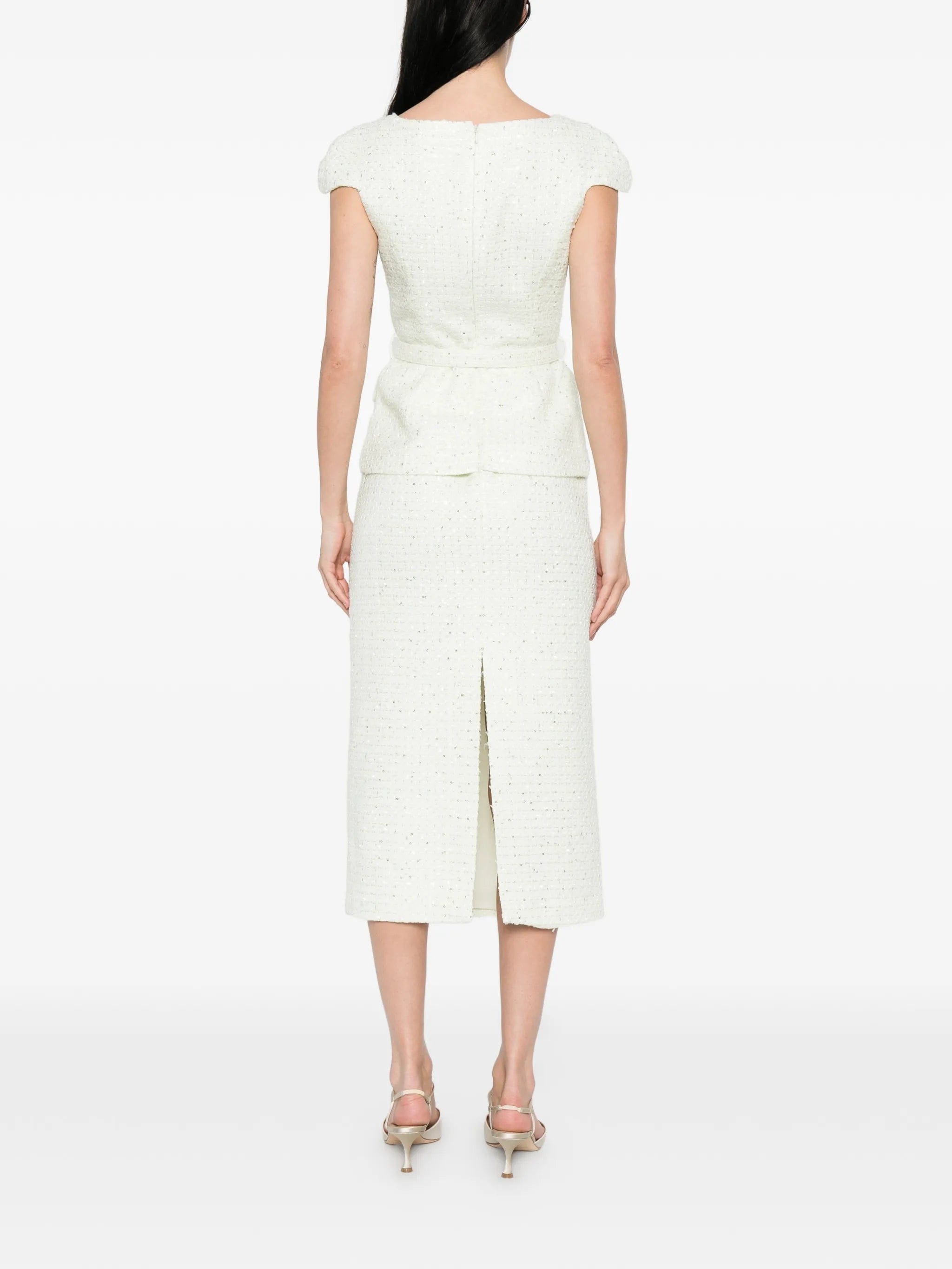 Self-Portrait embellished double - breasted dress