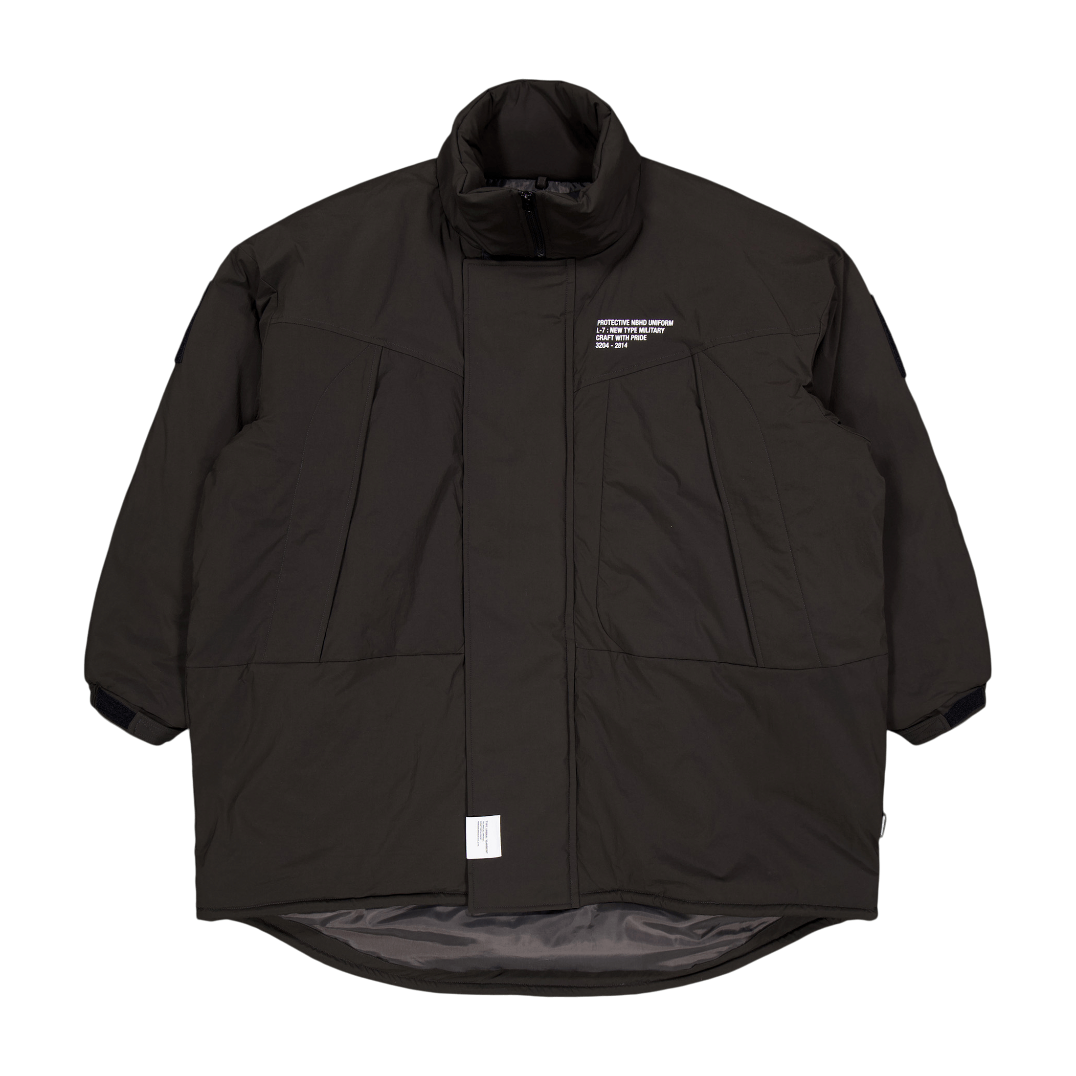 Neighborhood Monster Parka Black