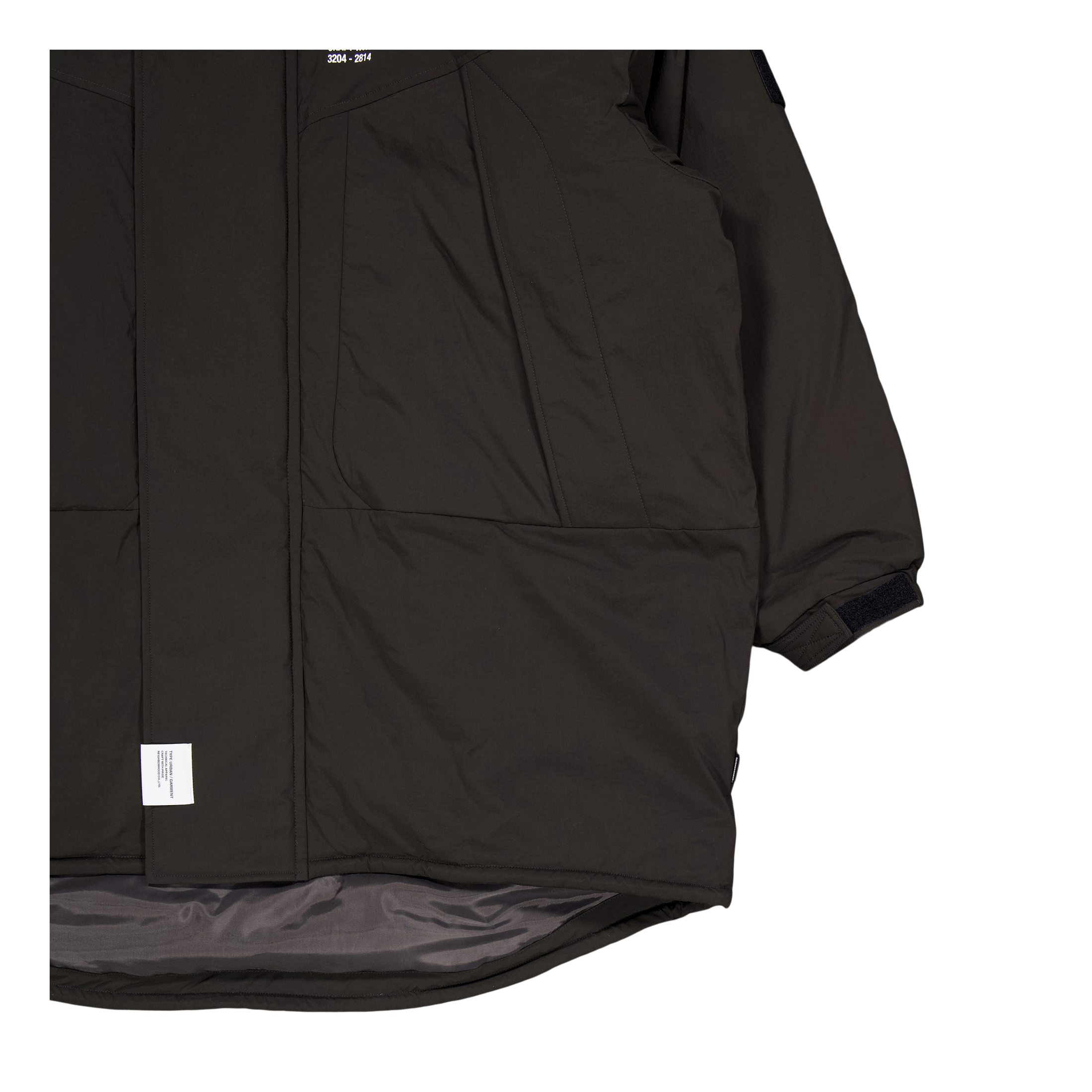 Neighborhood Monster Parka Black