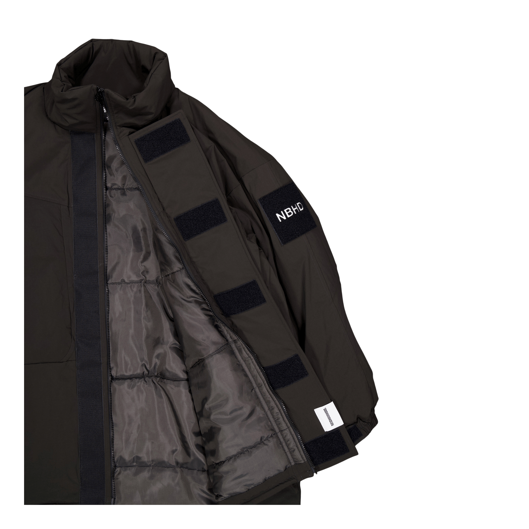 Neighborhood Monster Parka Black