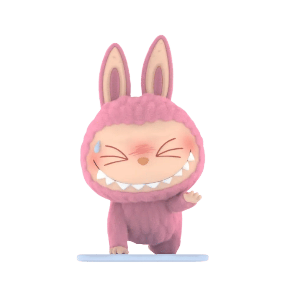 the monsters Pop Mart THE MONSTERS Labubu Lazy Yoga Series Sweating Figure