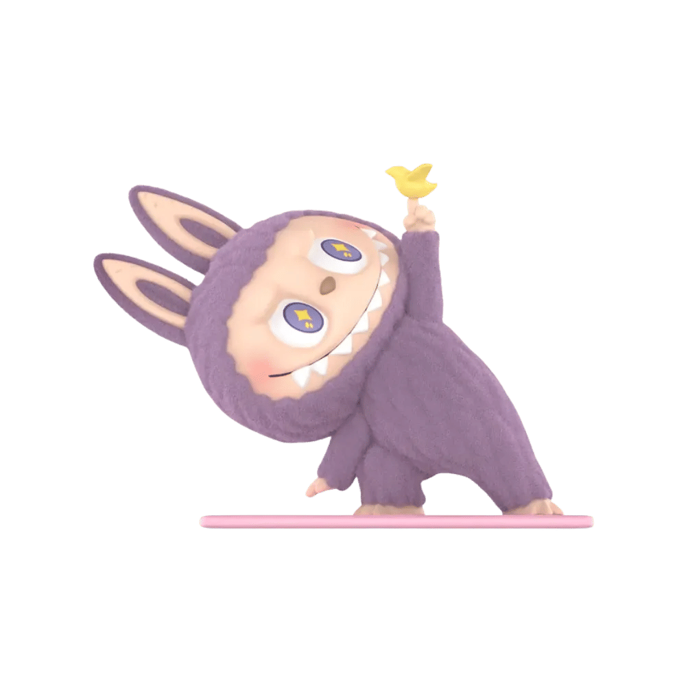 the monsters Pop Mart THE MONSTERS Labubu Lazy Yoga Series Little Bird Figure