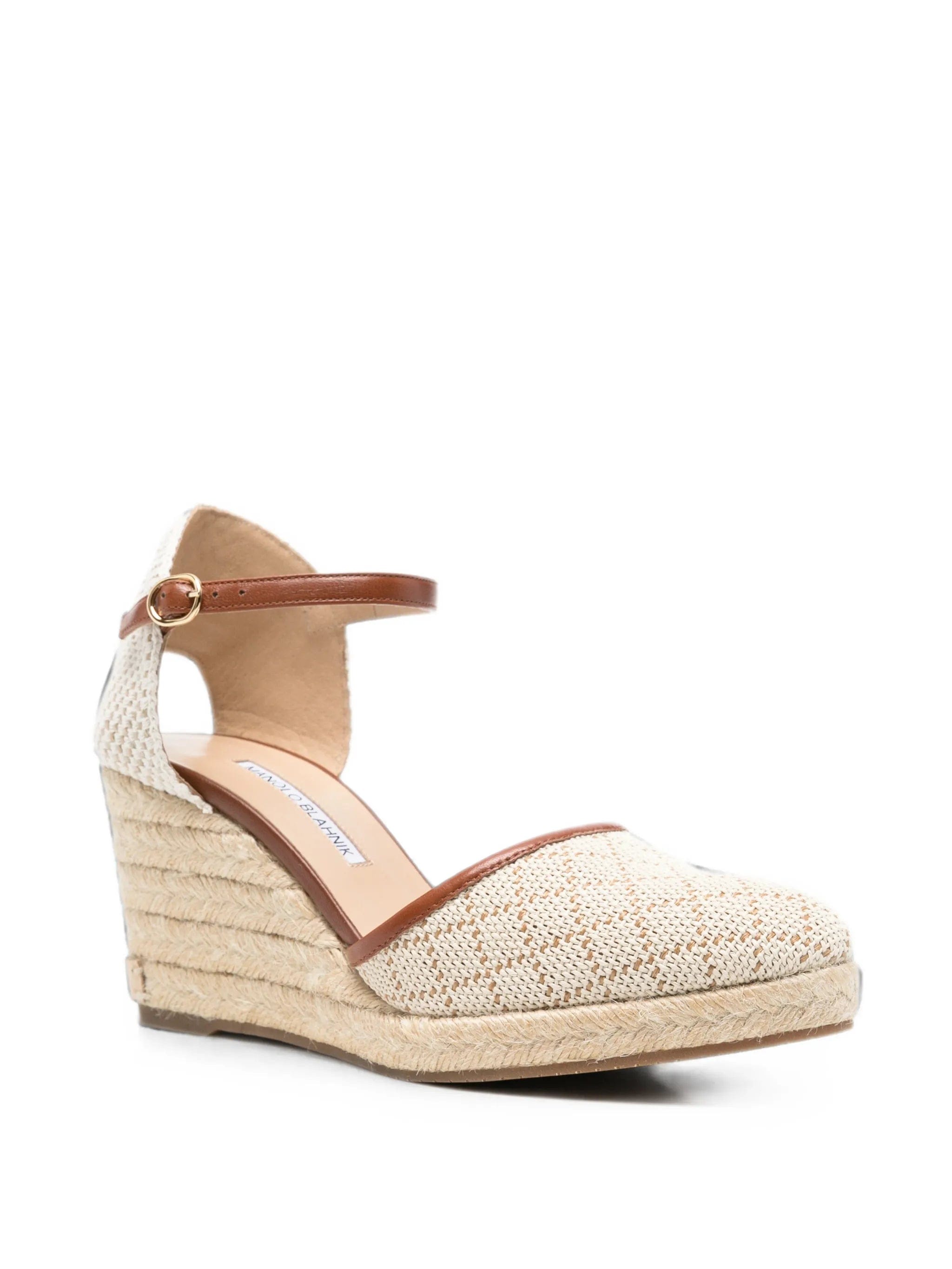 Manolo Blahnik Espadrahi wedge espadrilles