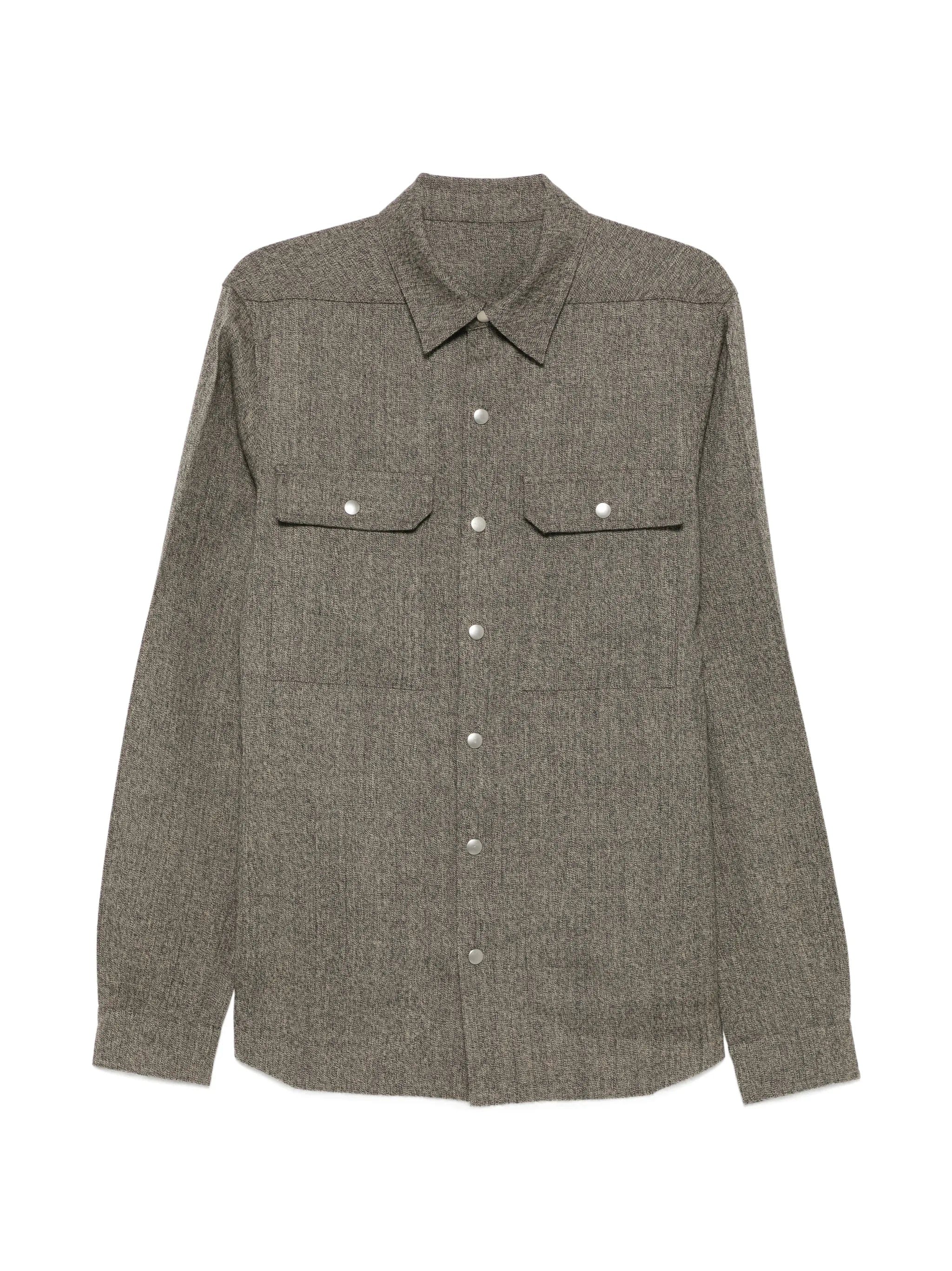 Rick Owens back - strap shirt