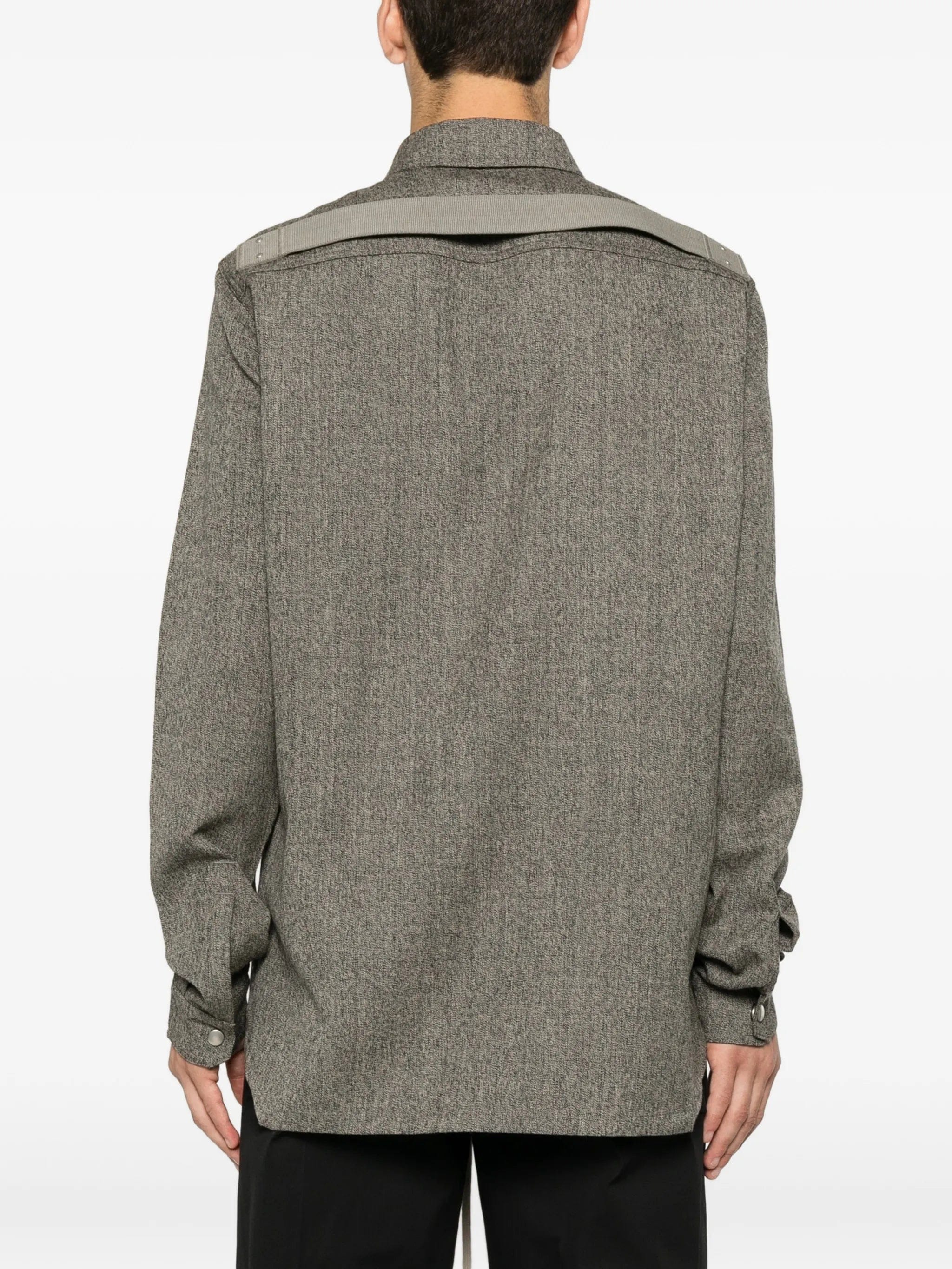 Rick Owens back - strap shirt