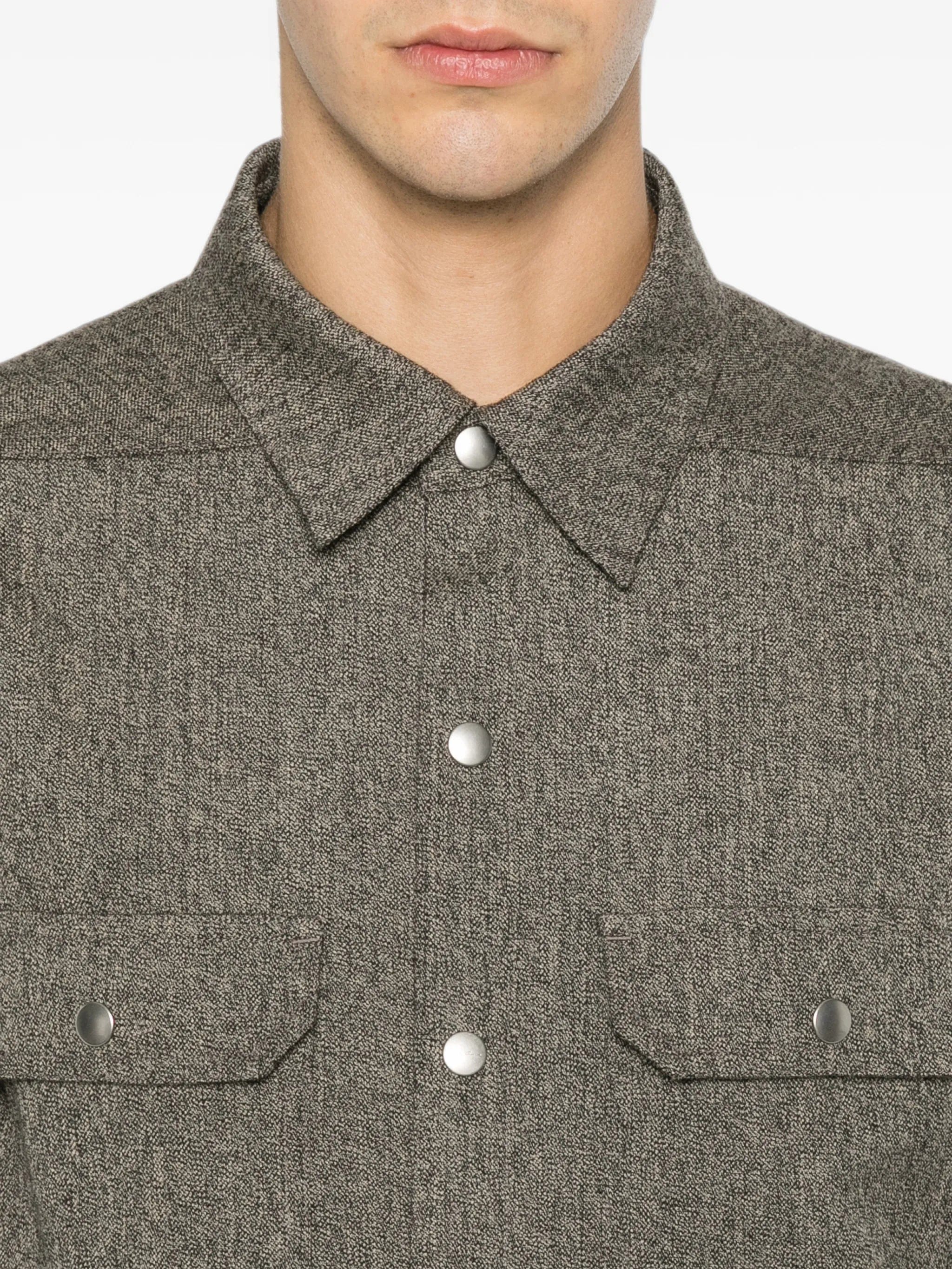 Rick Owens back - strap shirt