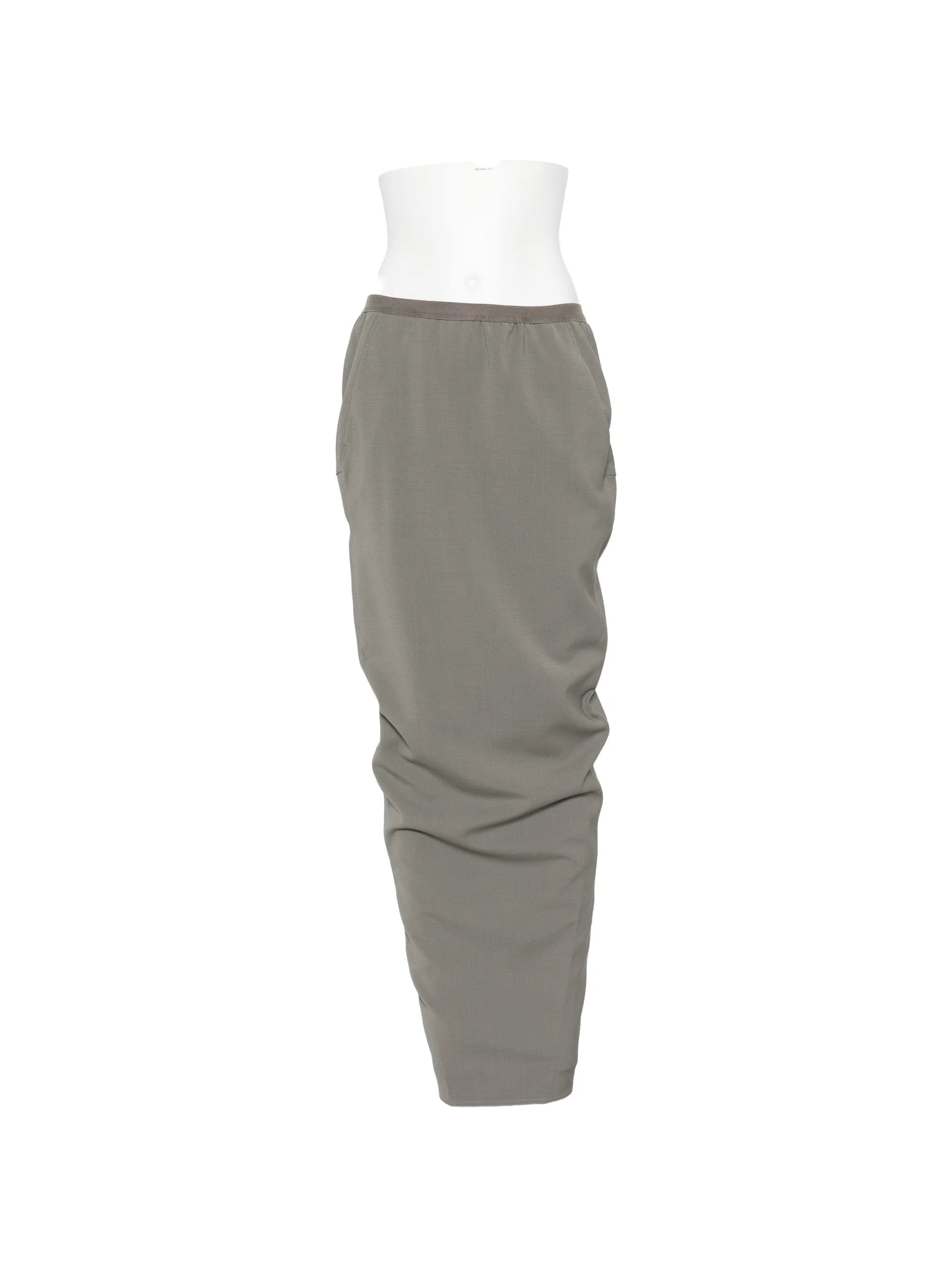 Rick Owens Soft Pillar maxi skirt