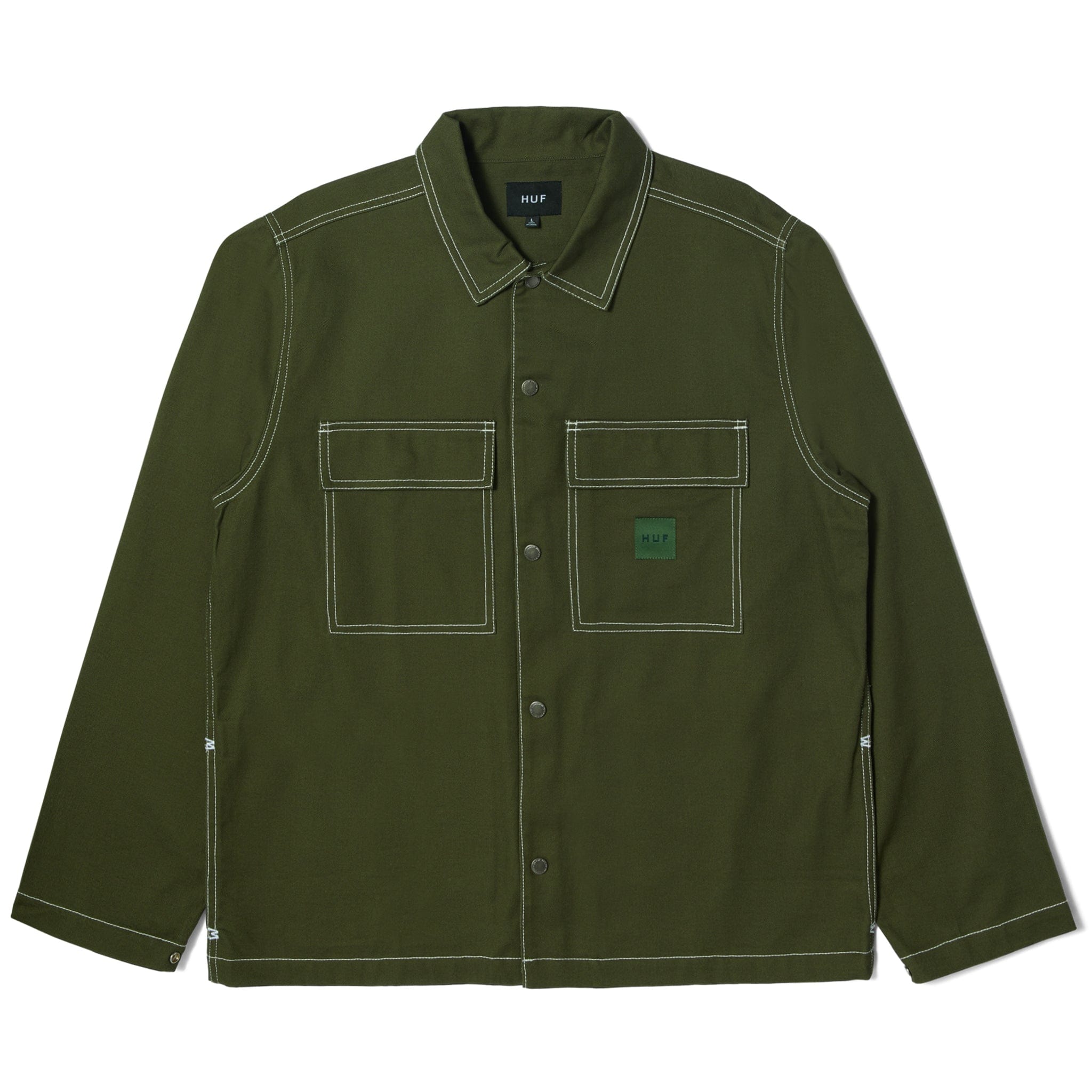 HUF Mason Shacket (Hunter Green)