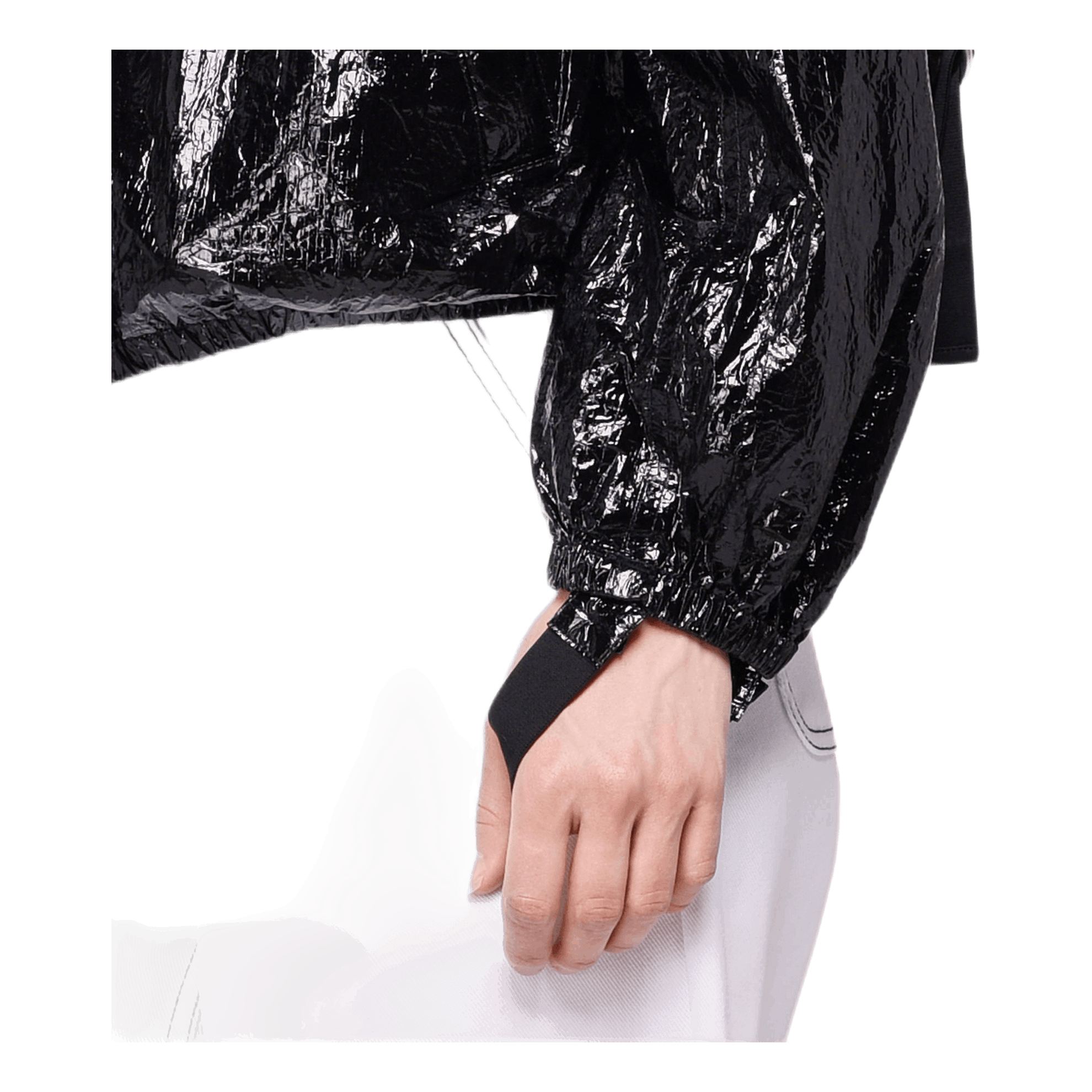 Helmut Lang Nylar Bomber Jacket Black