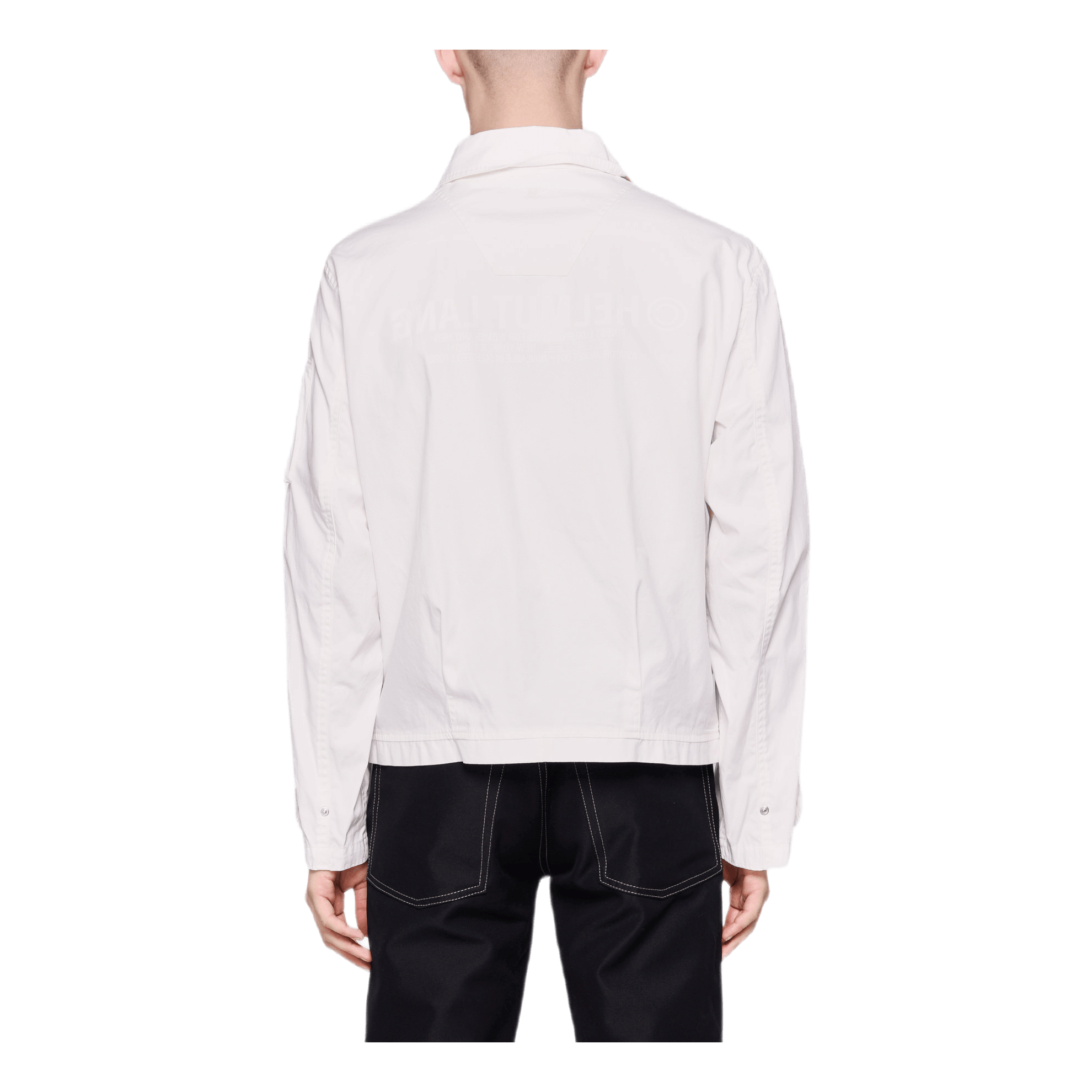 Helmut Lang Aviator Jacket White