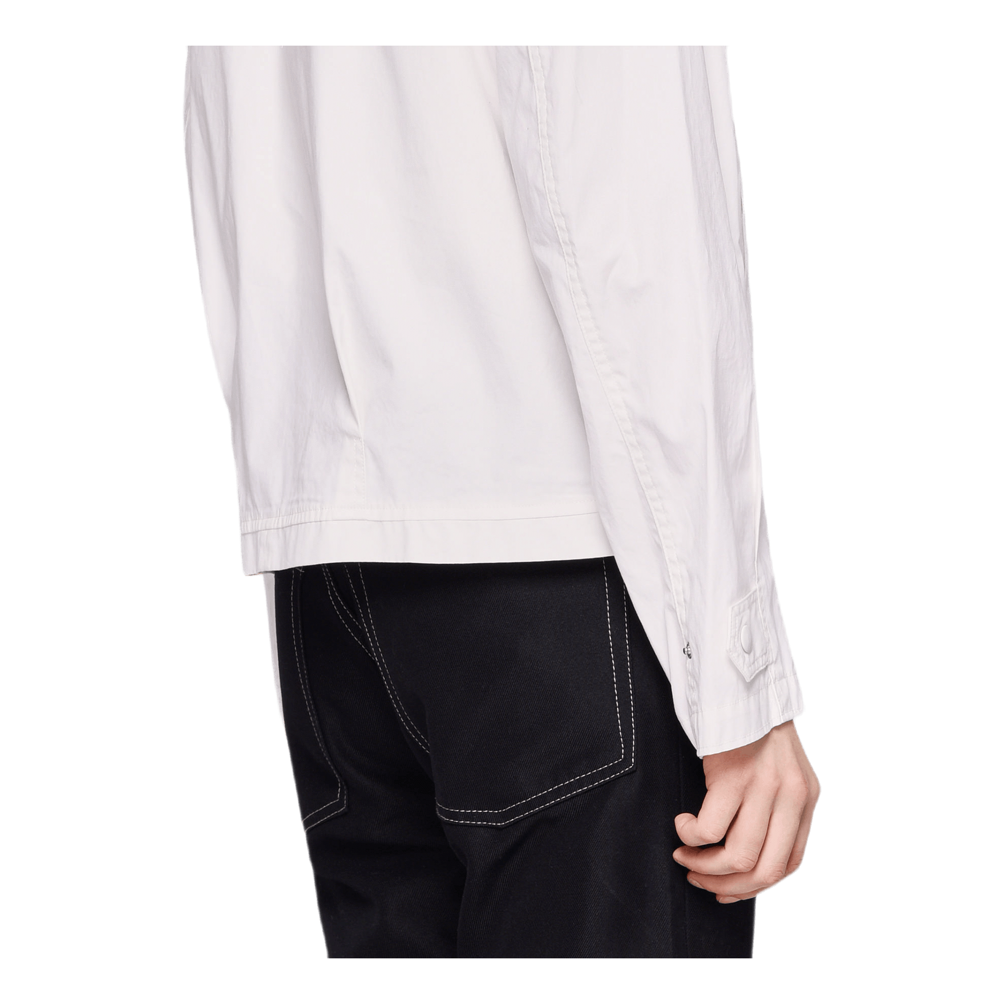 Helmut Lang Aviator Jacket White