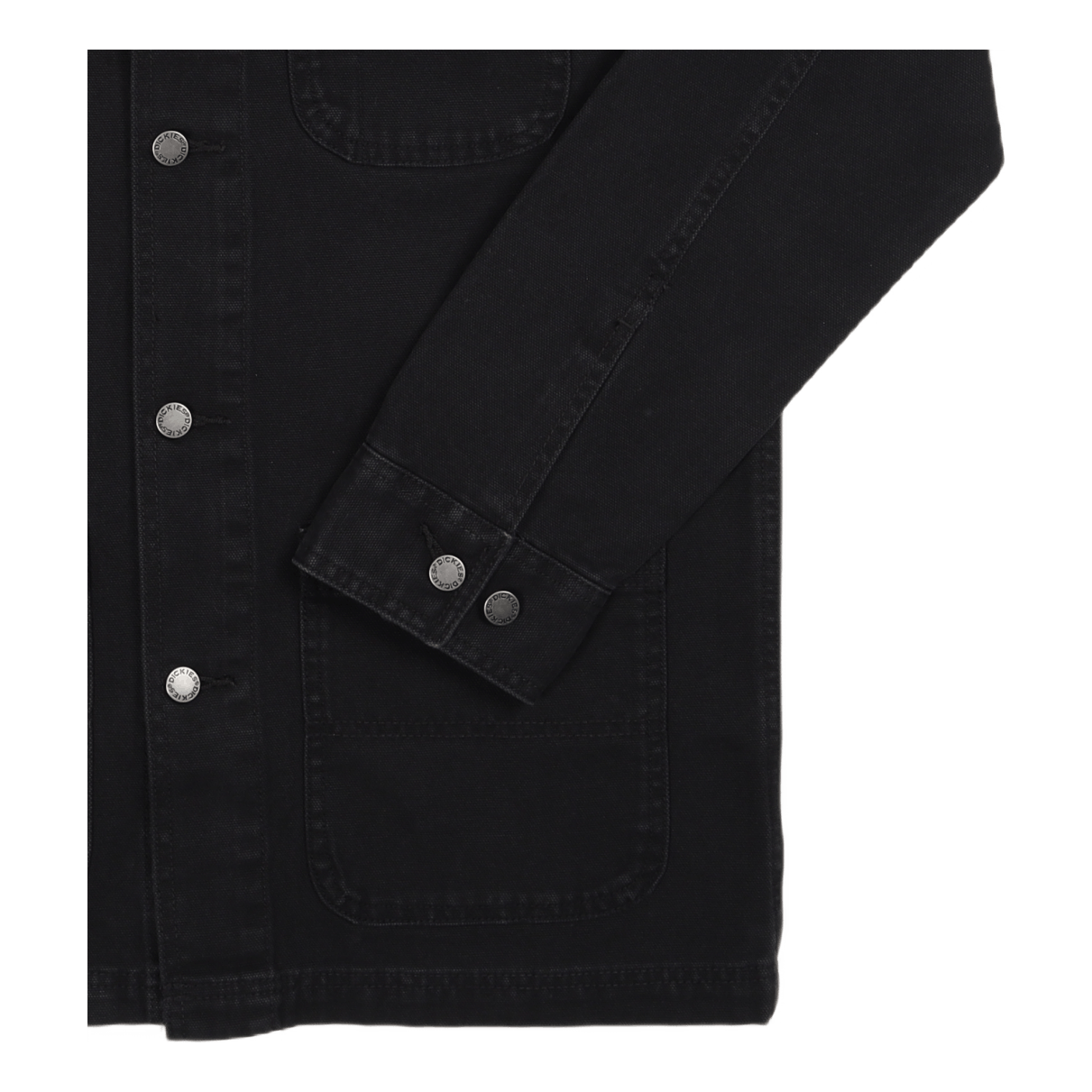 Dickies Duck Lined Chore Jacket Stone Washed Black