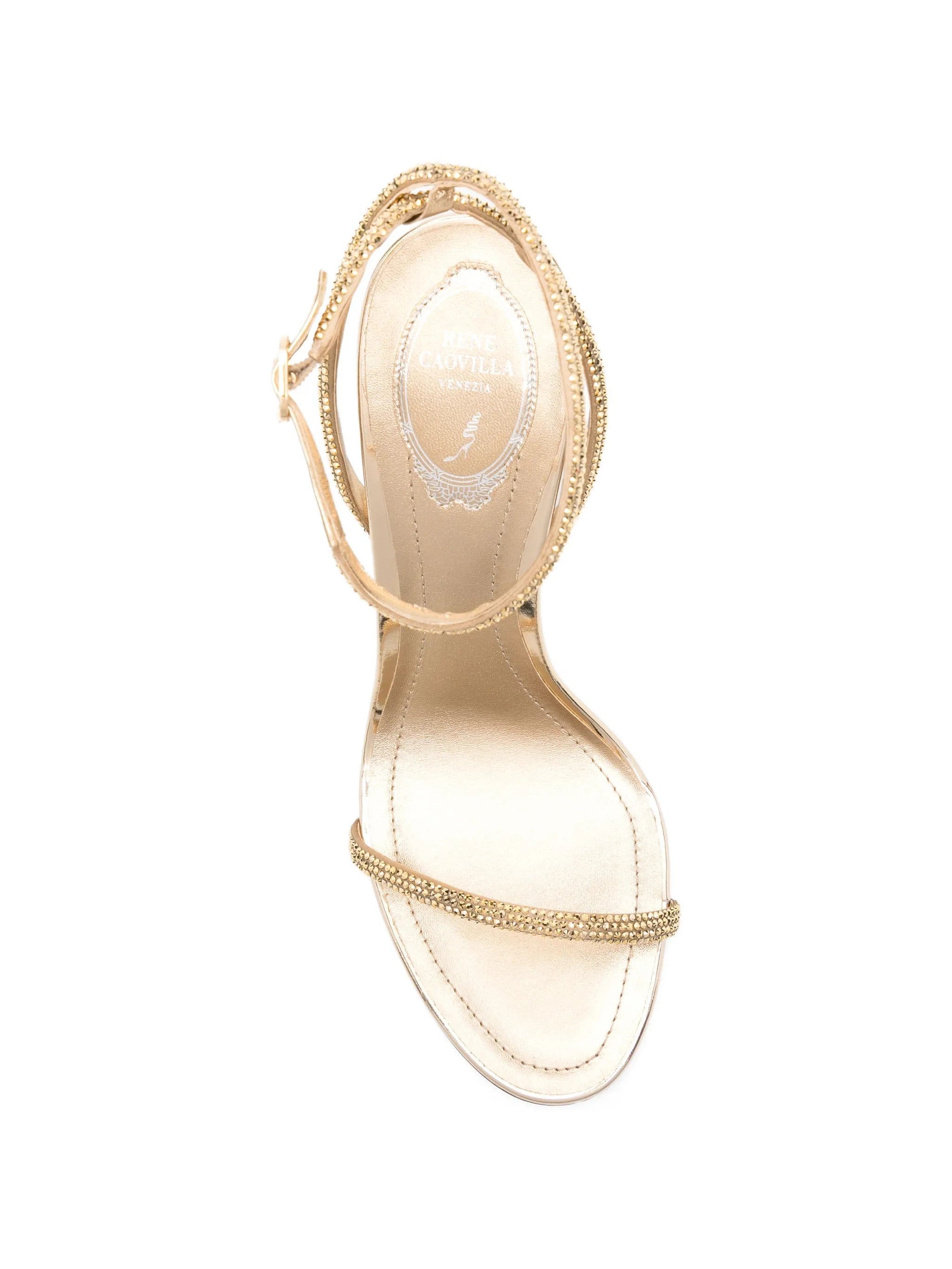 René Caovilla Ellabrita embellished - strap heeled sandals