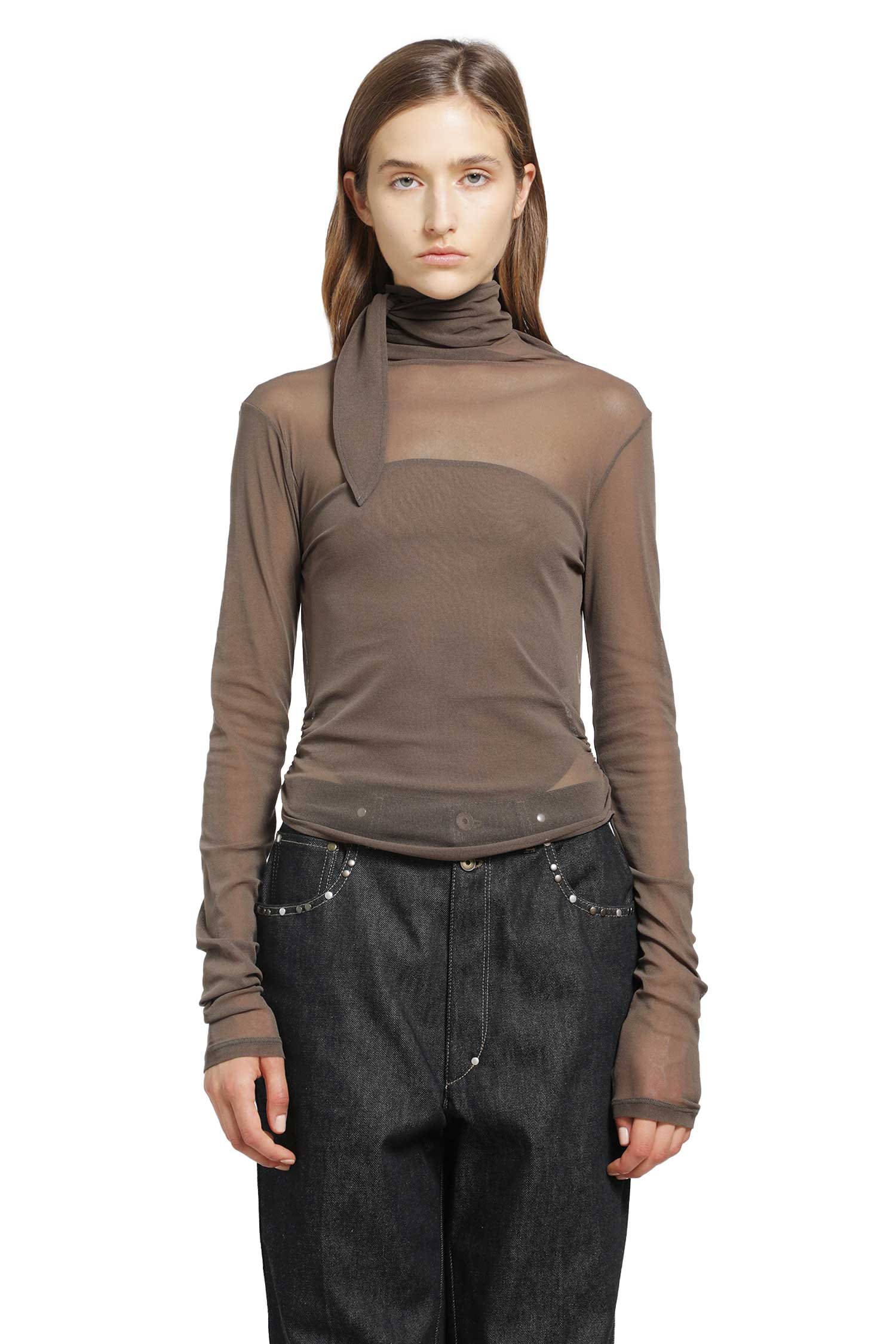 Lemaire Mesh Ballerina Scarf Top