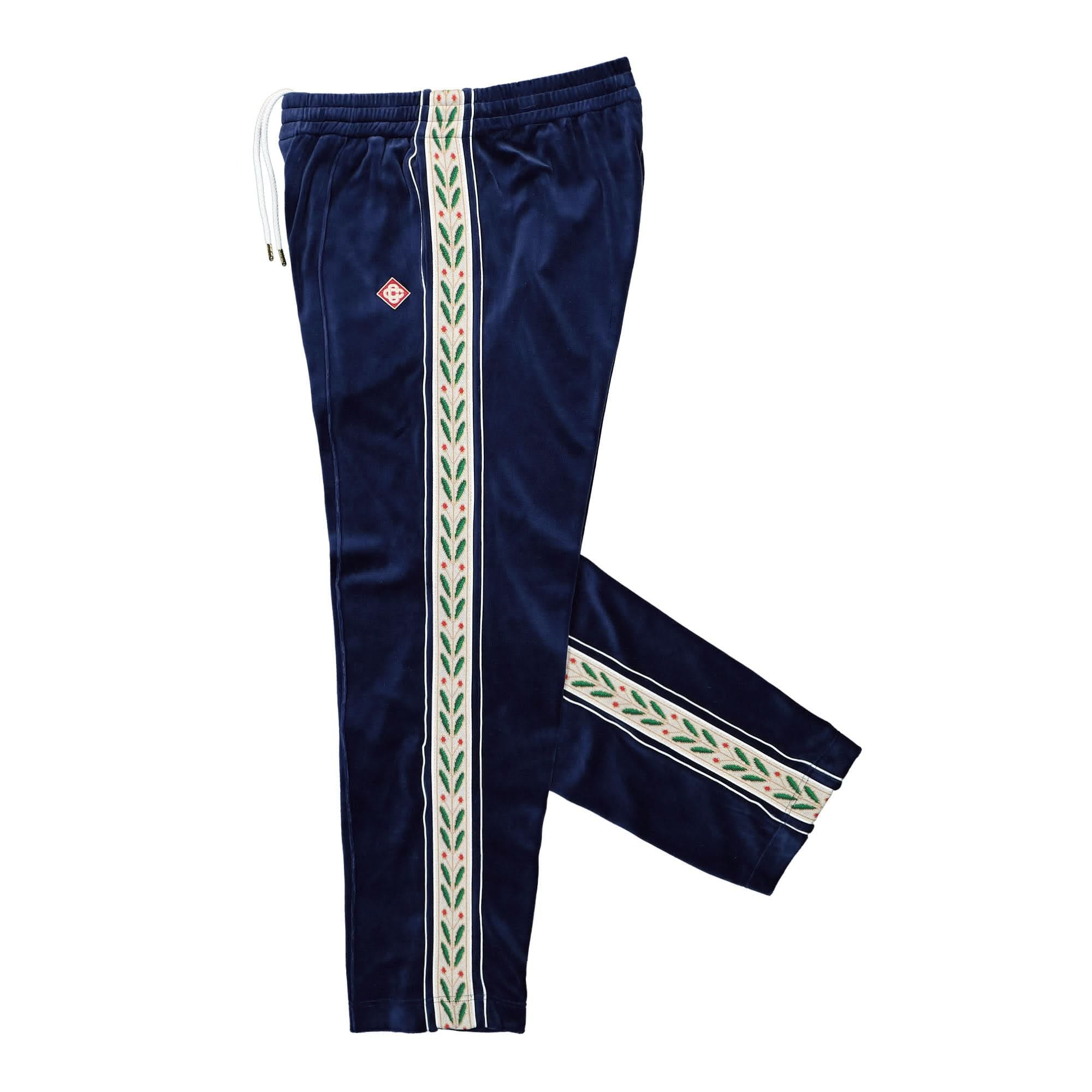 Casablanca Velour Laurel Track Pants