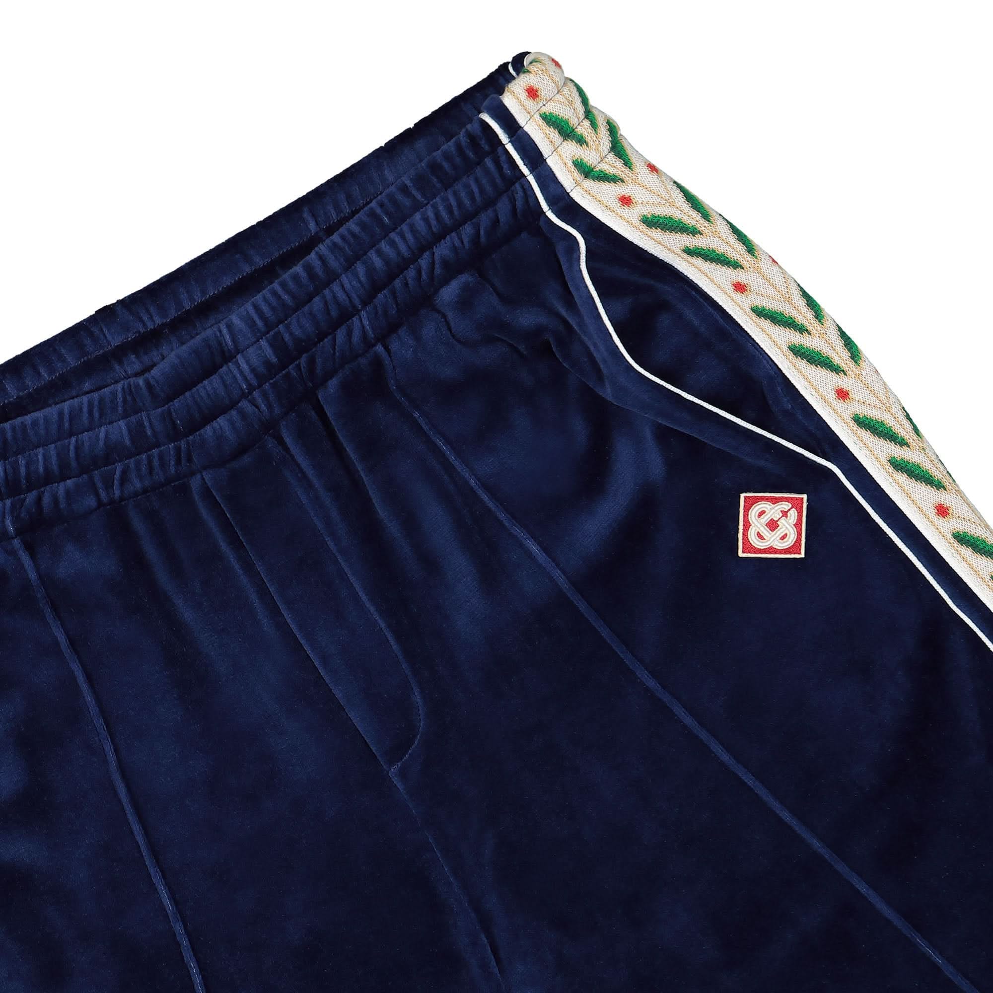 Casablanca Velour Laurel Track Pants