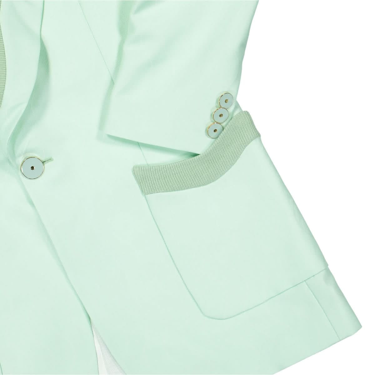 Casablanca Single Breasted Rib Blazer