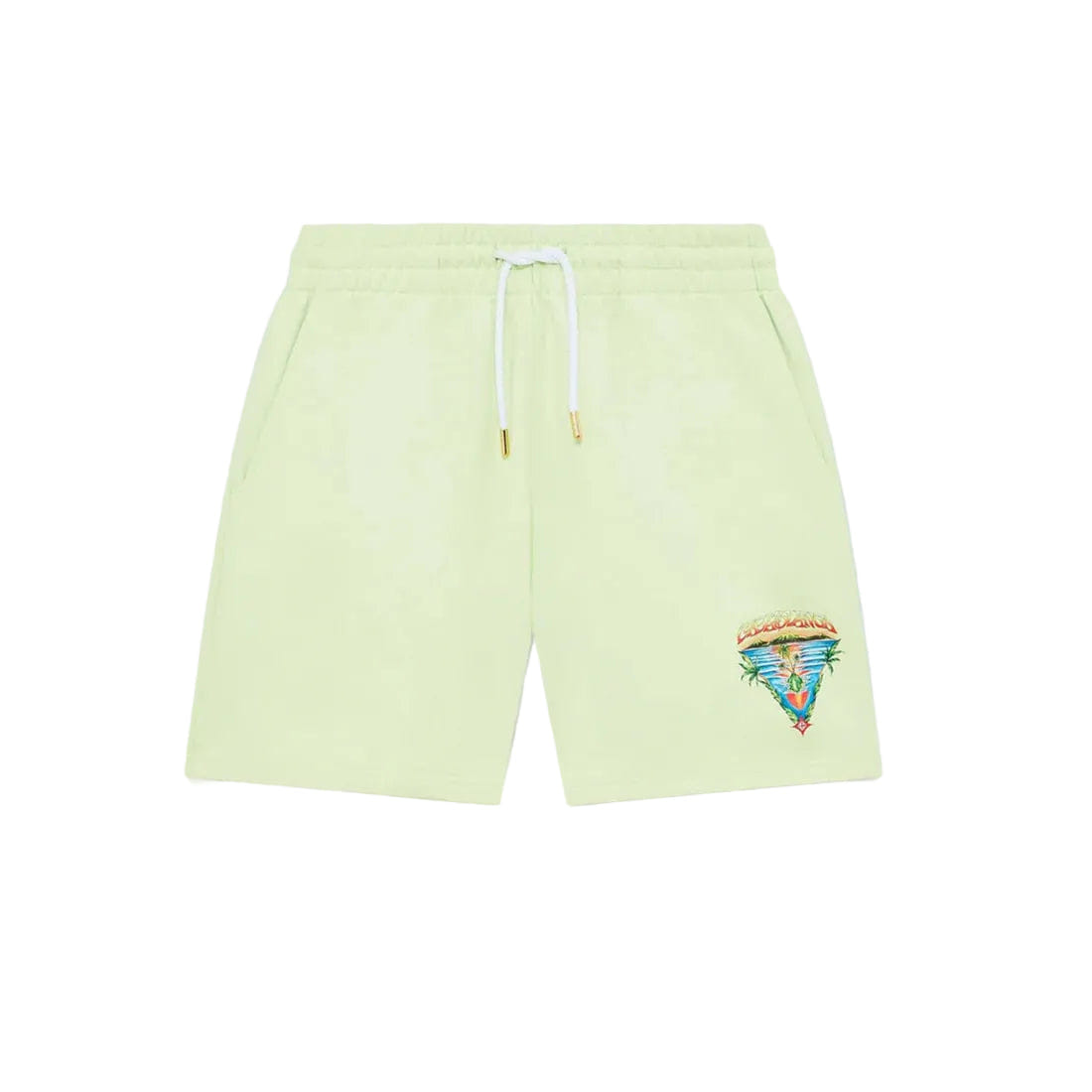 Casablanca Innocence Triangle Sweatshort Green