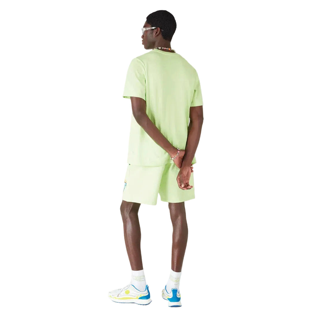 Casablanca Innocence Triangle Sweatshort Green