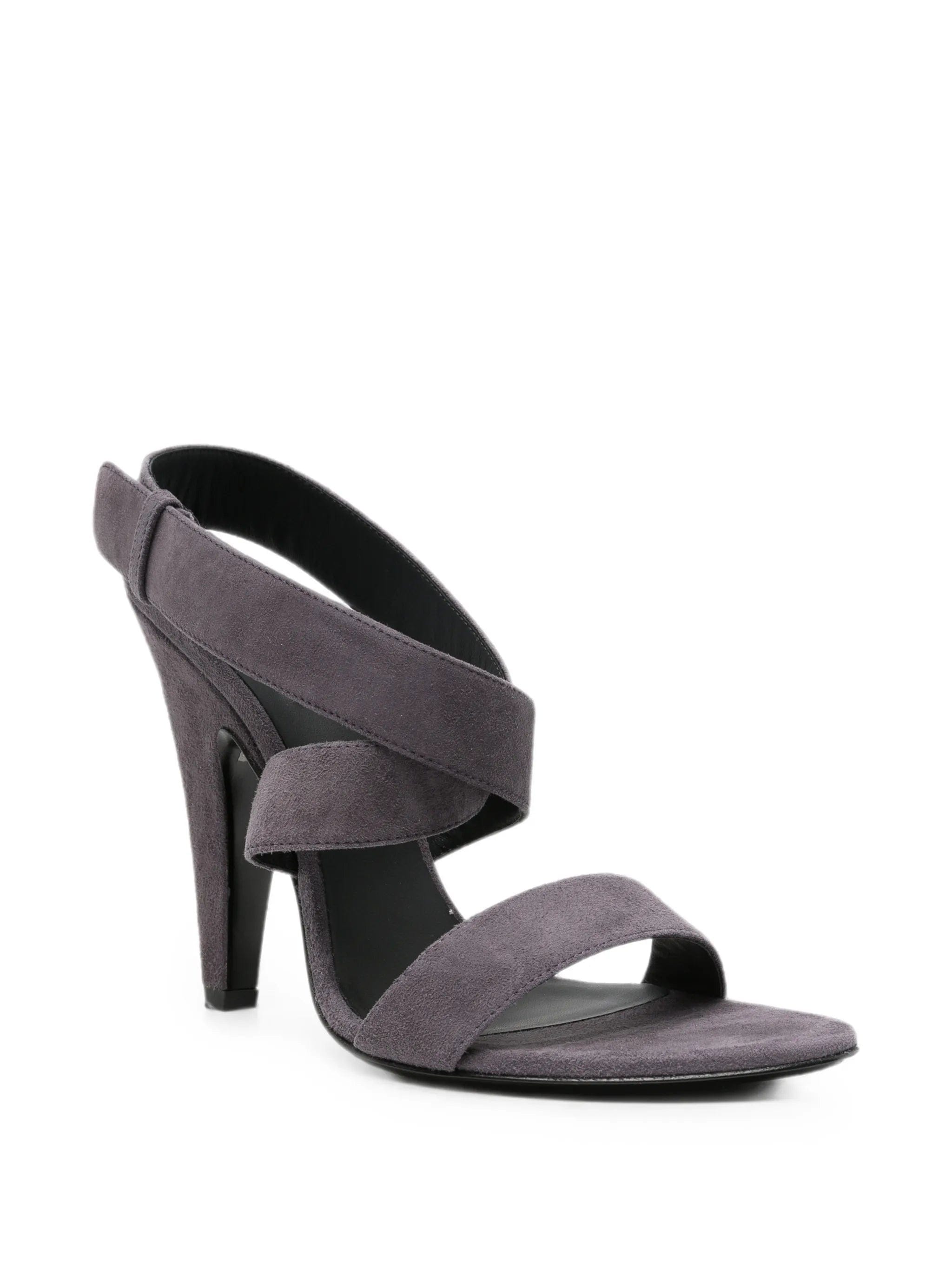 Alaïa Carmine cone sandals