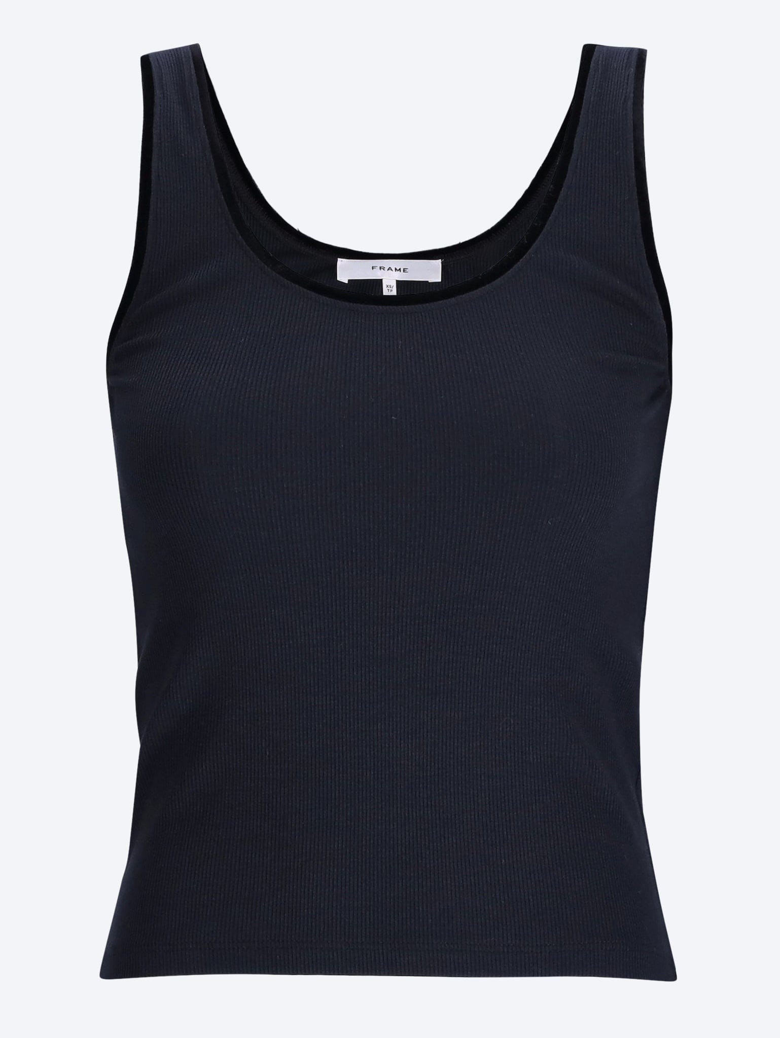 FRAME The velvet trim tank top