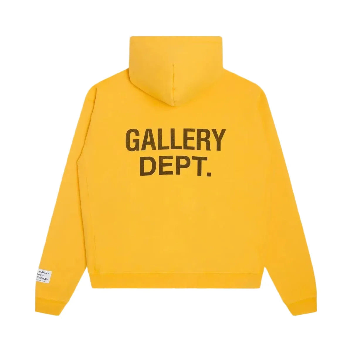 Gallery Department Gallery Dept 90s Gd Logo Hoodie Gold