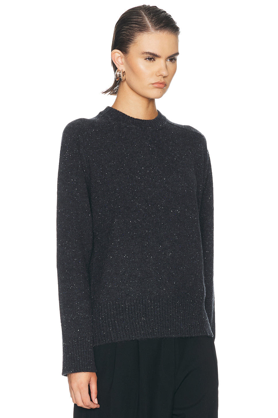 Loulou de Saison Baltra Saddle Sleeve Crewneck Sweater