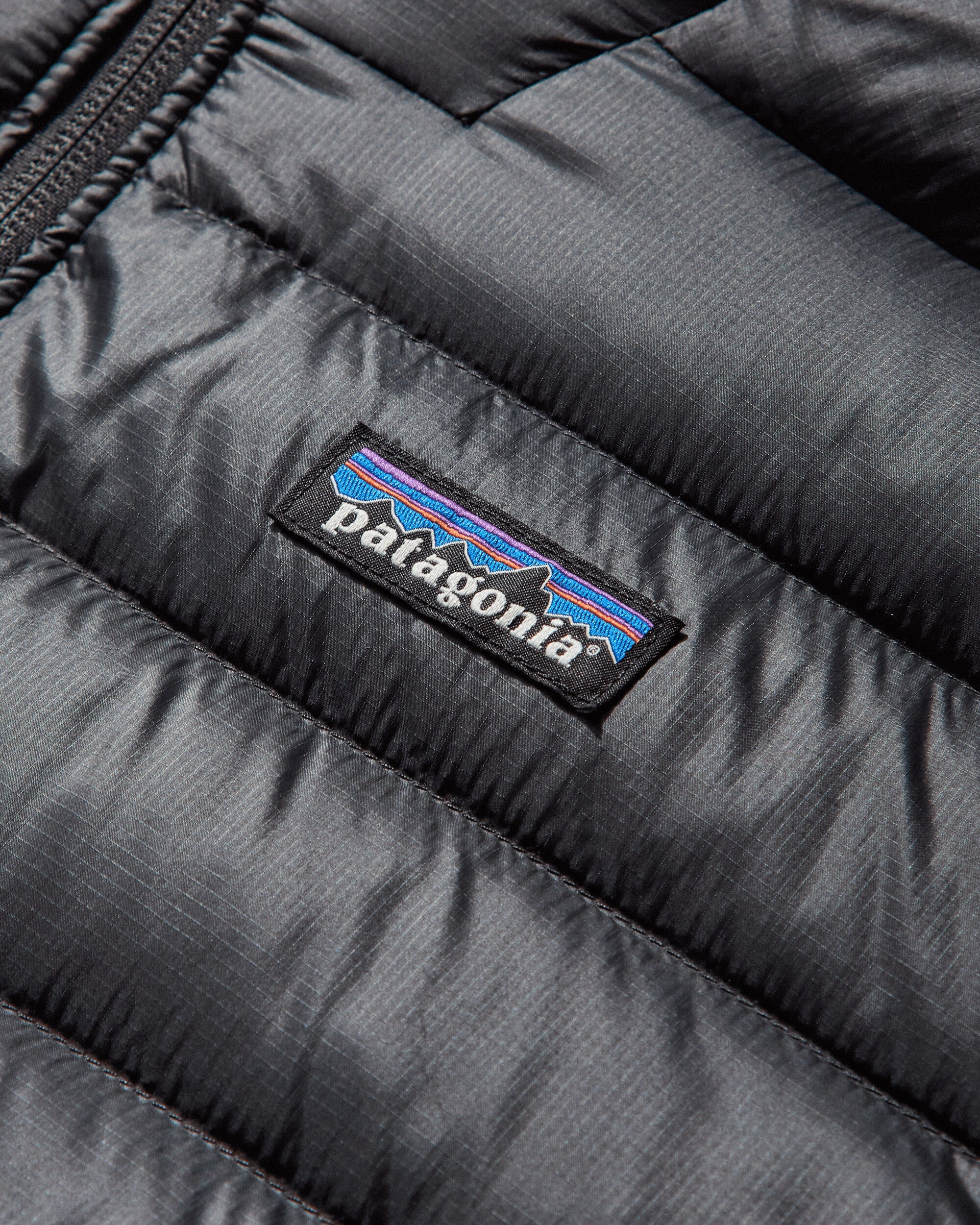Patagonia Men's Down Sweater Hooded Jacket Black