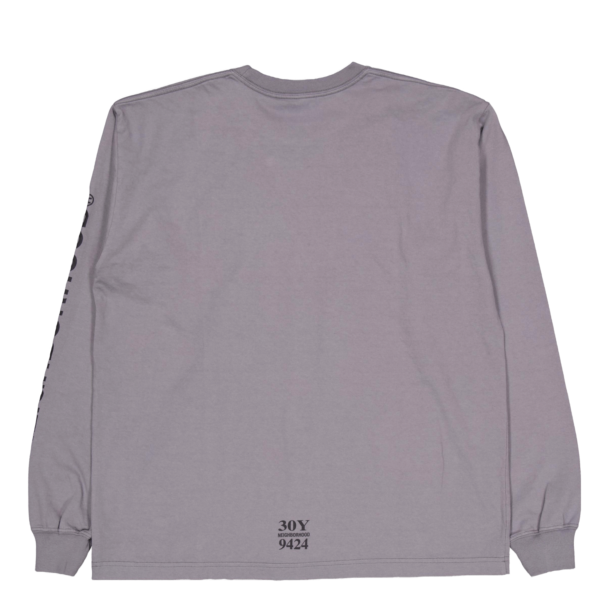 Neighborhood Nh . T-Shirt Ls - 7 Gray