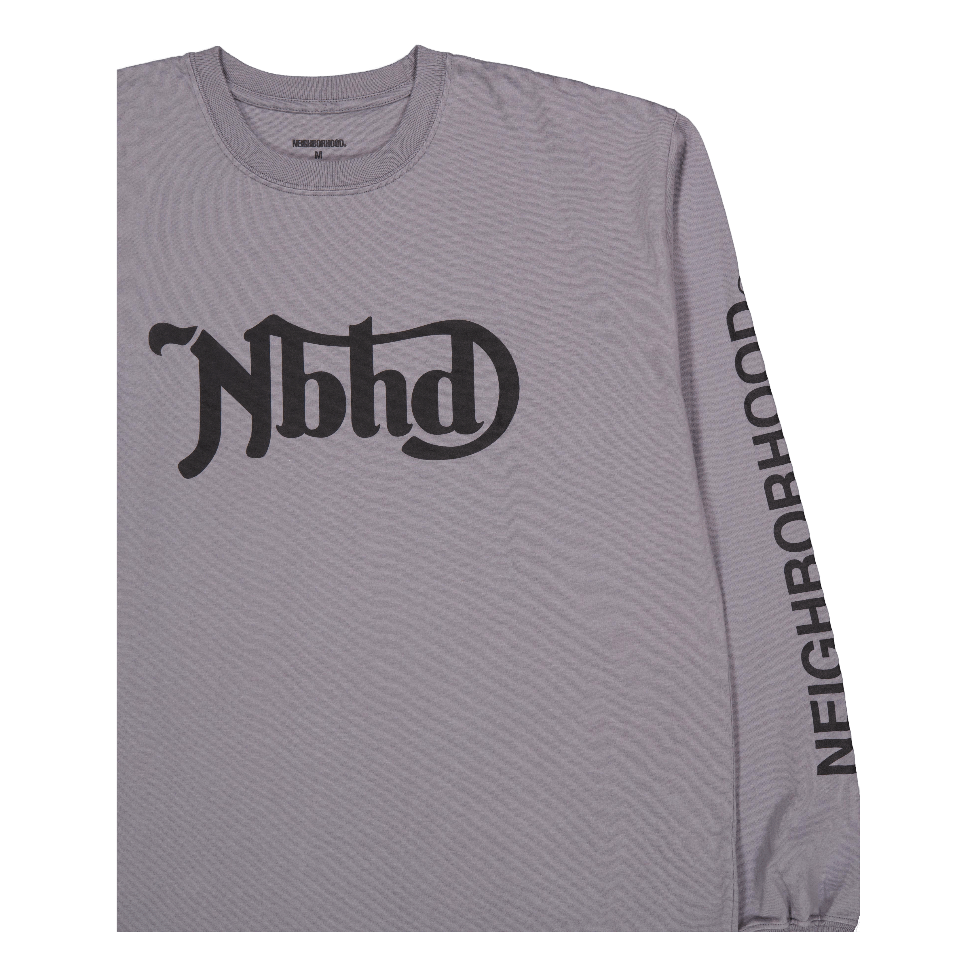 Neighborhood Nh . T-Shirt Ls - 7 Gray