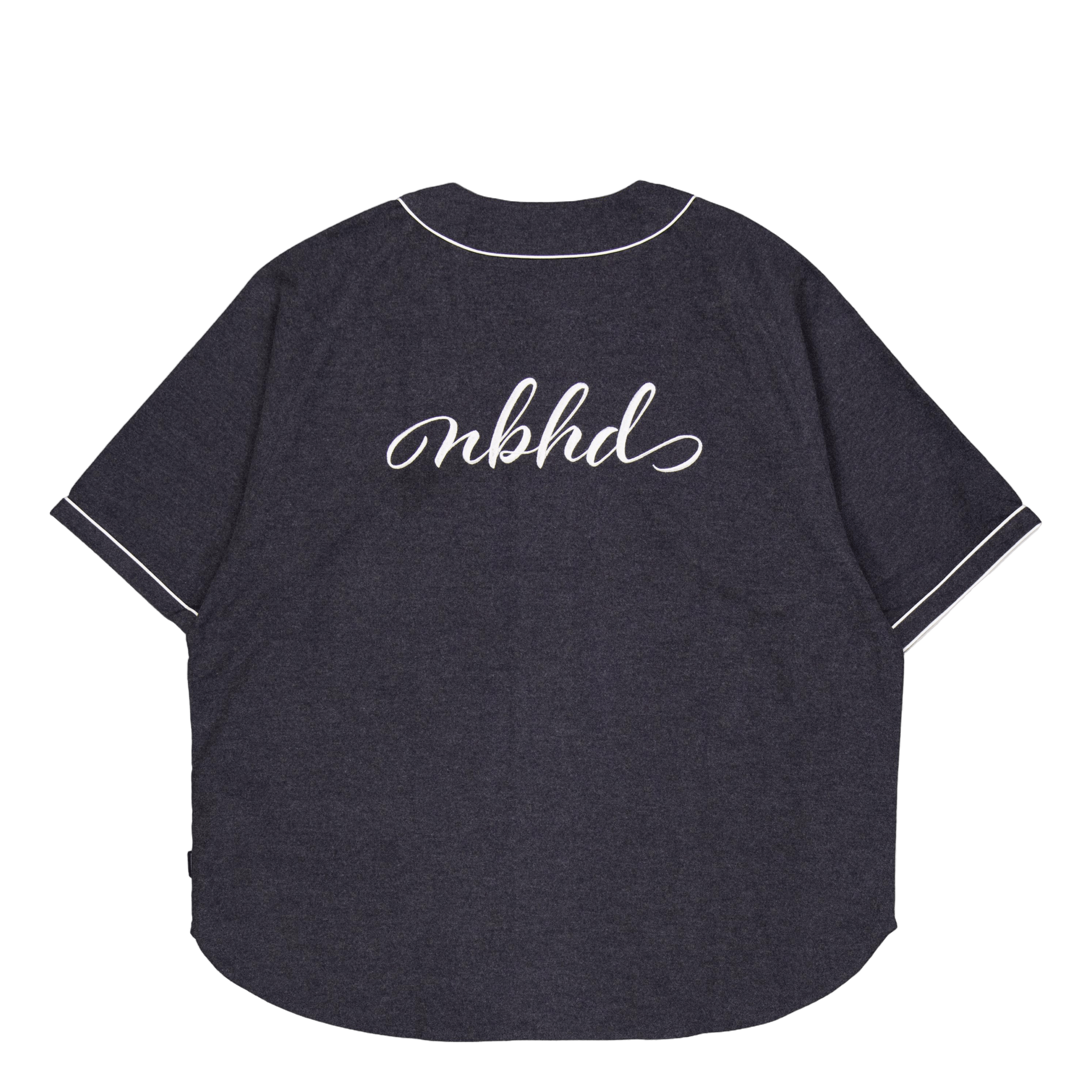 Neighborhood Baseball Shirt Ss Black