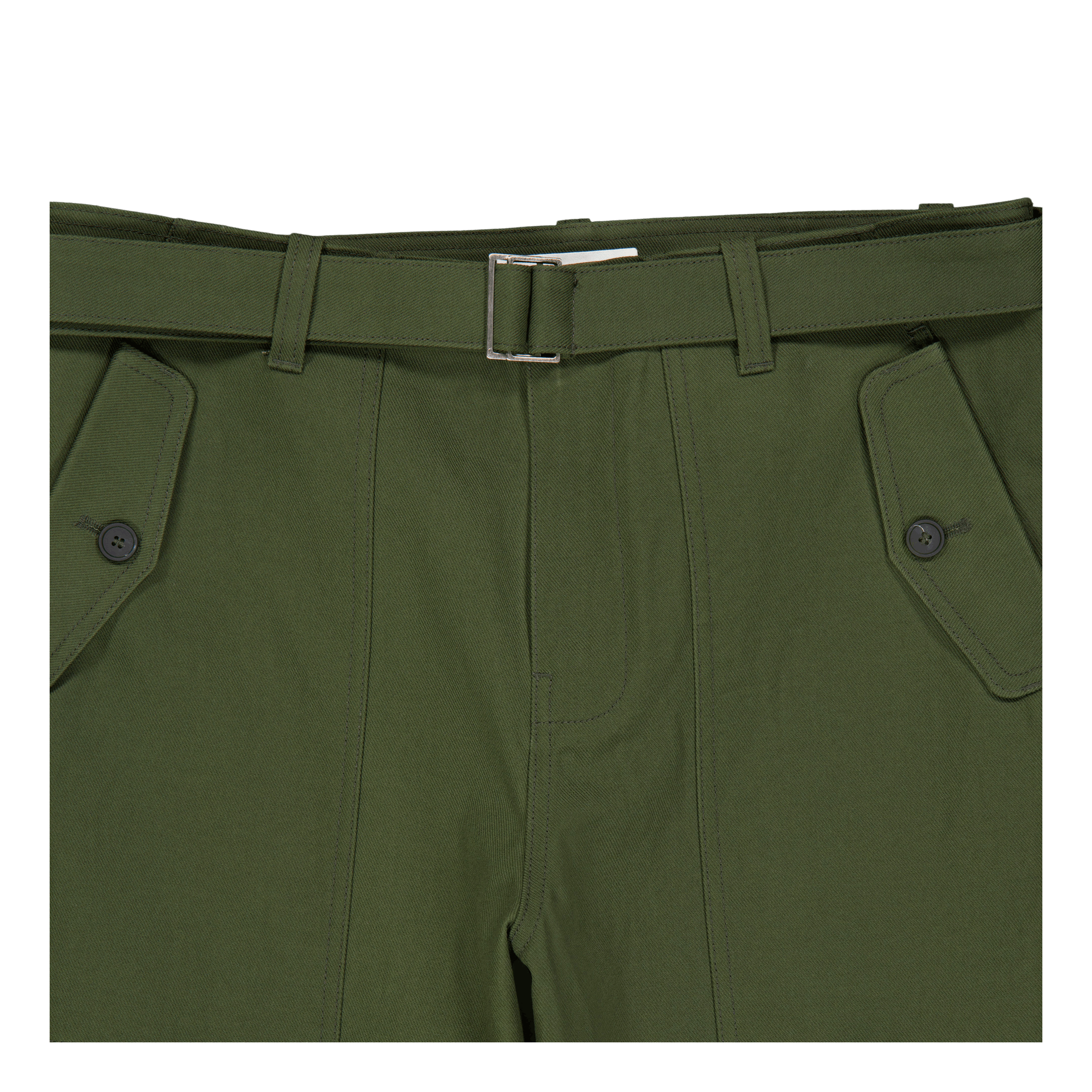 Maison Kitsuné Workwear Pants Millitary Green