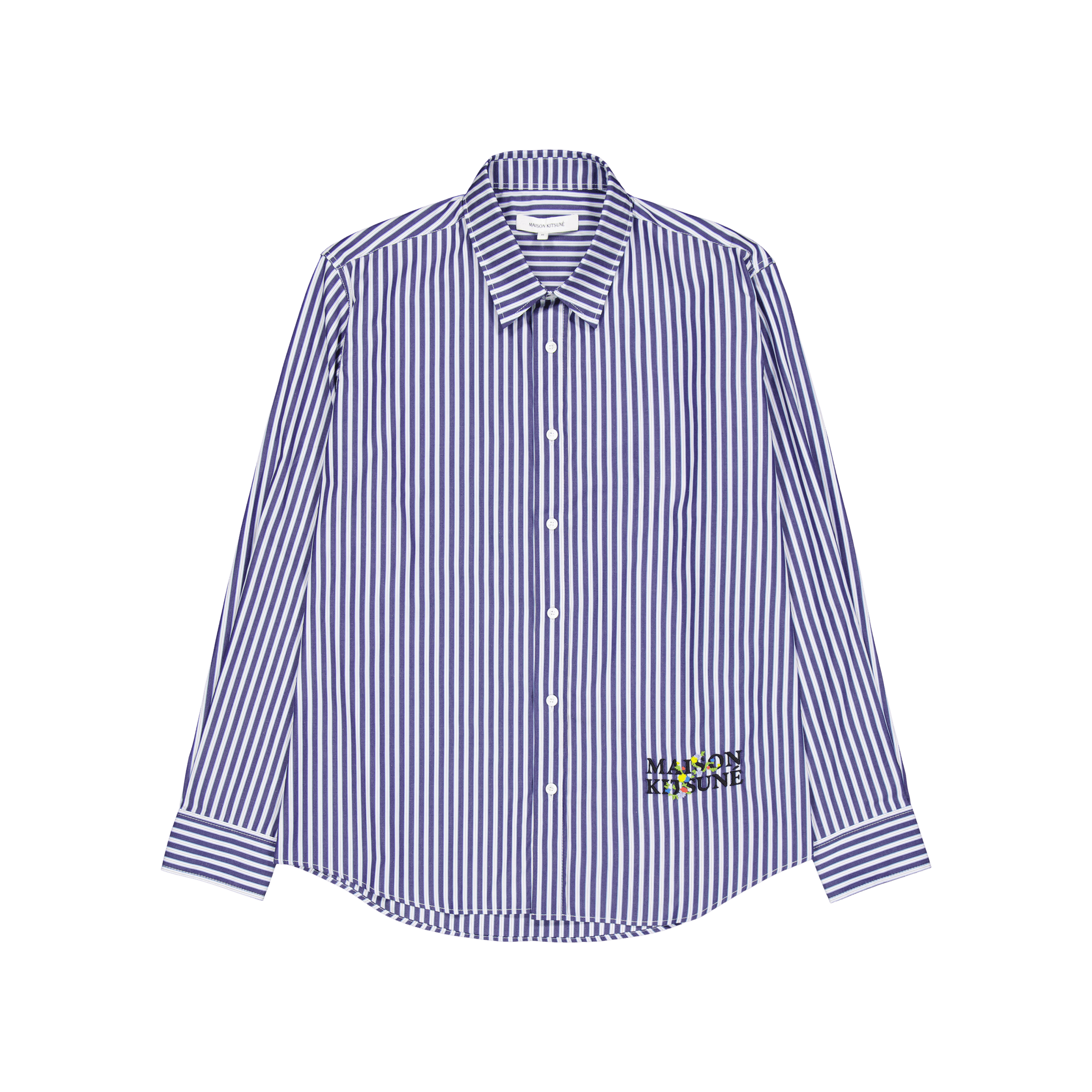 Maison Kitsuné Casual Shirt Navy/sky