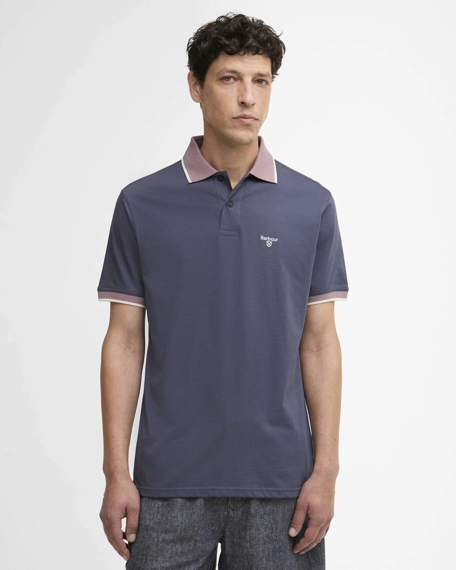 Barbour Cornsay Polo - Washed Navy