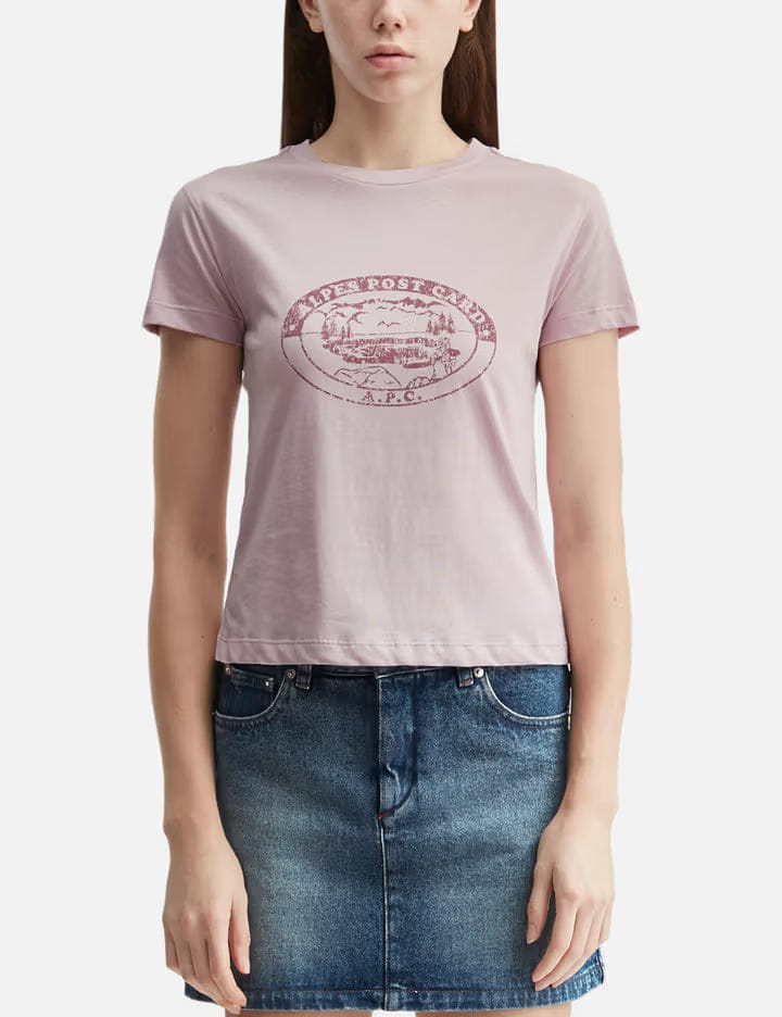 A.P.C. Vintage Camping Logo T - Shirt
