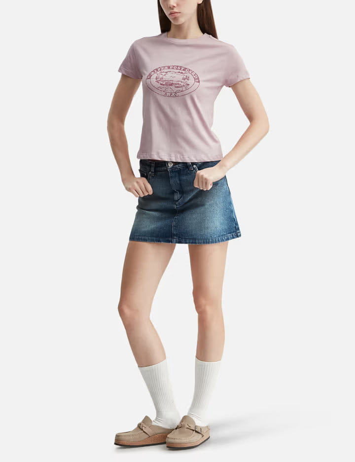 A.P.C. Vintage Camping Logo T - Shirt