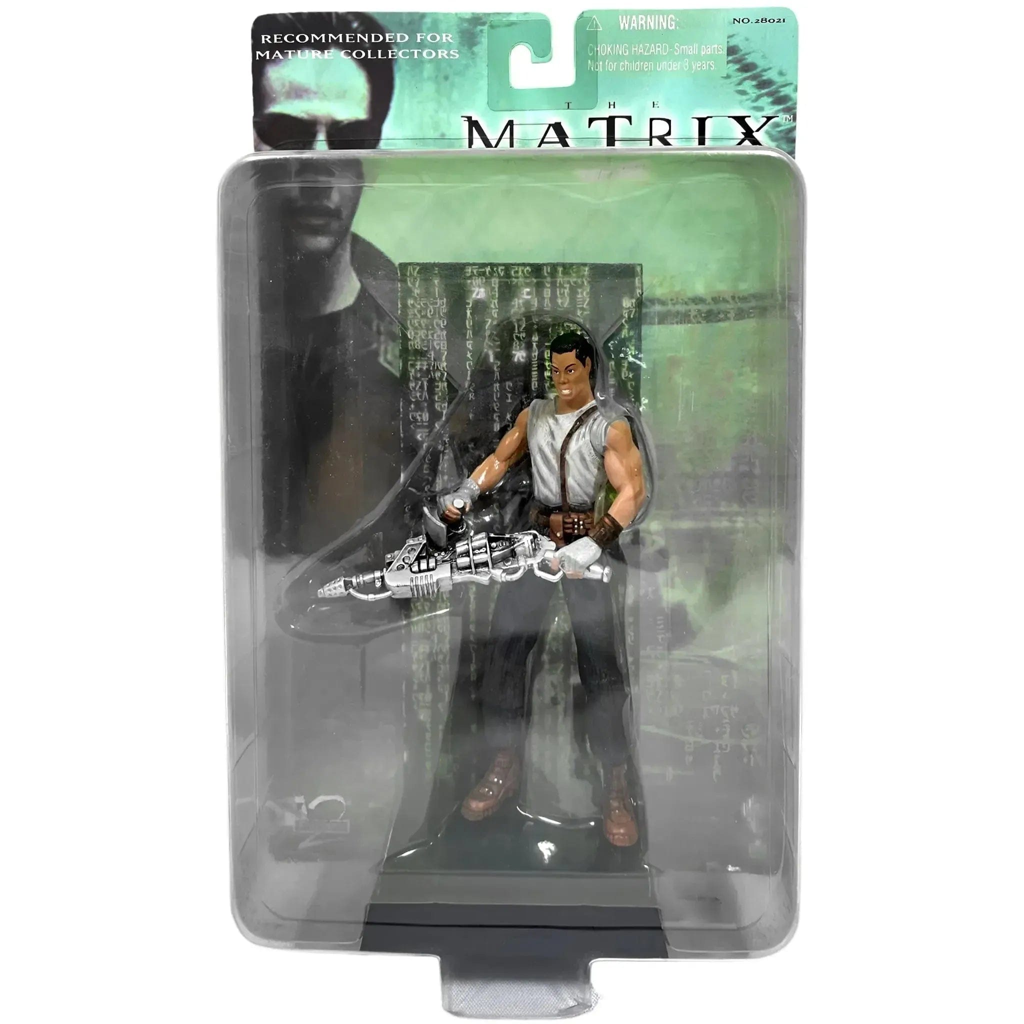 N2 Toys The Matrix - Tank Holding Lightning Rifle Action Figure (5.75") - N2 Toys - The Film Series 2 - (2000)