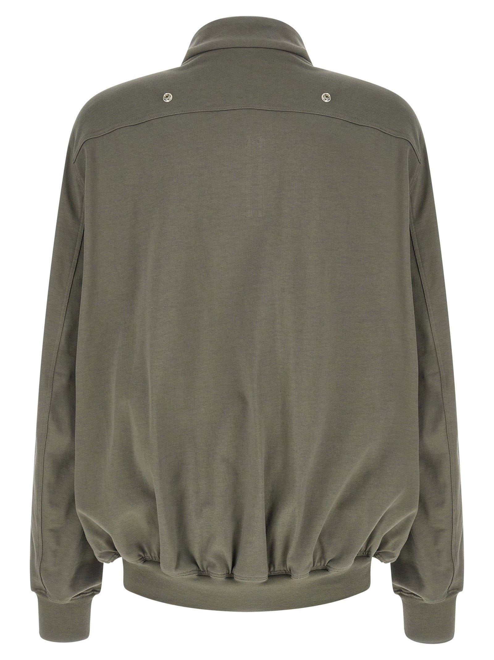 Rick Owens Hollywood Flight Sweatshirt — Olive