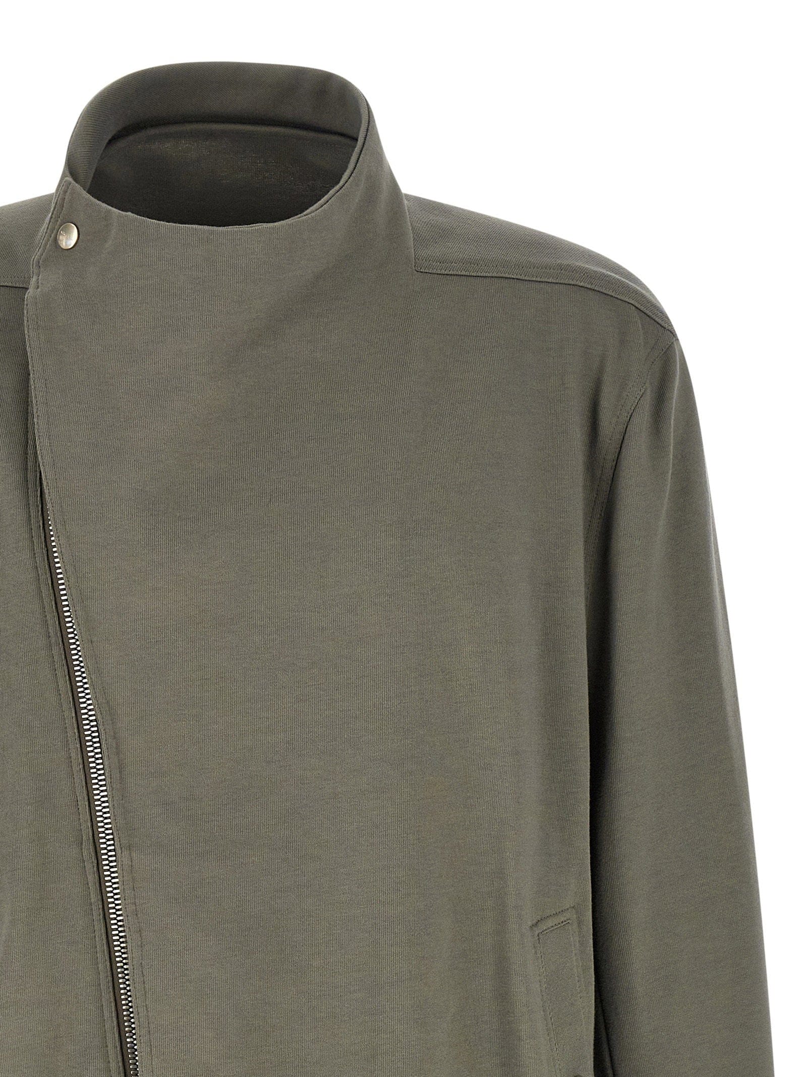 Rick Owens Hollywood Flight Sweatshirt — Olive