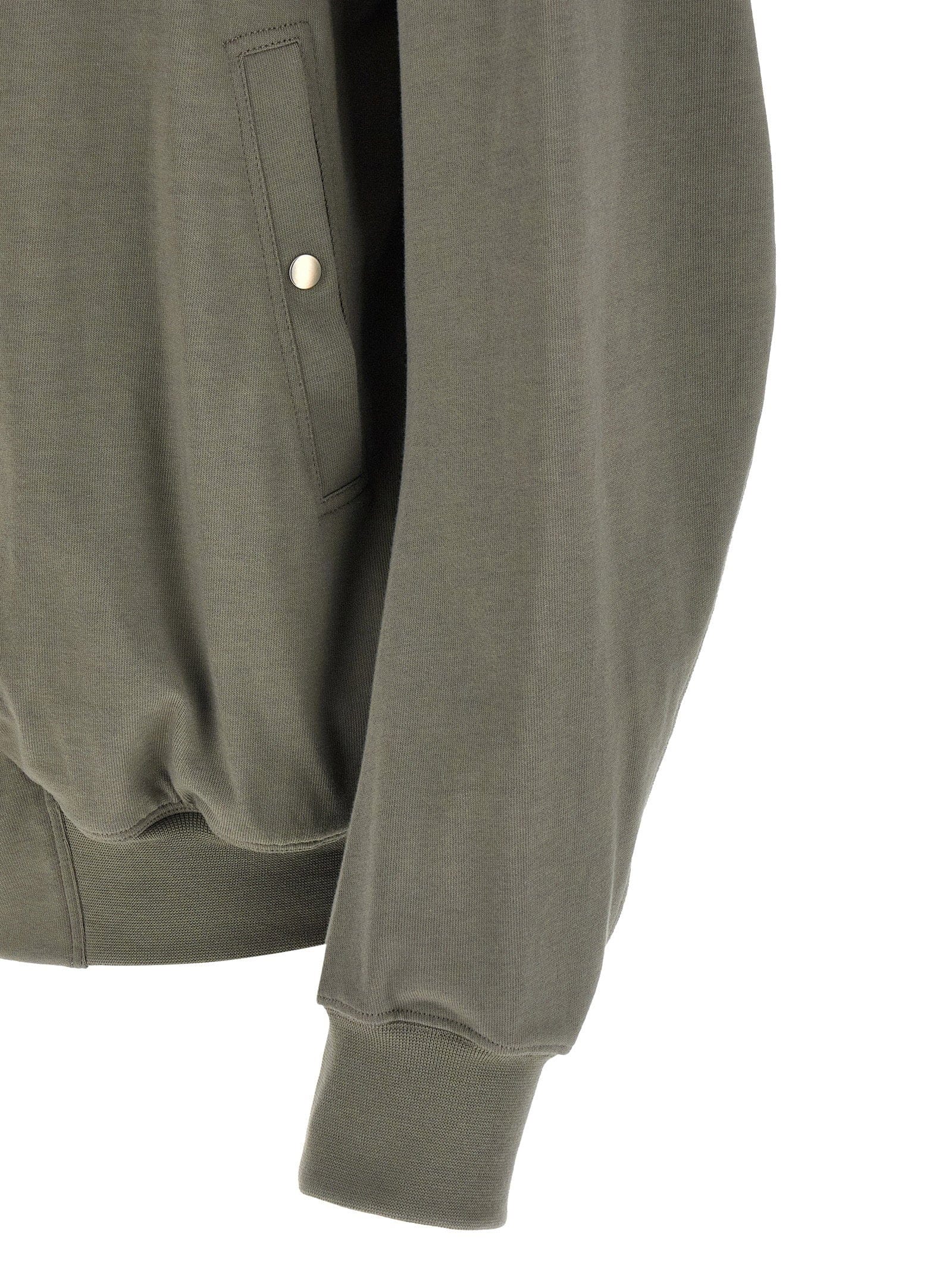 Rick Owens Hollywood Flight Sweatshirt — Olive