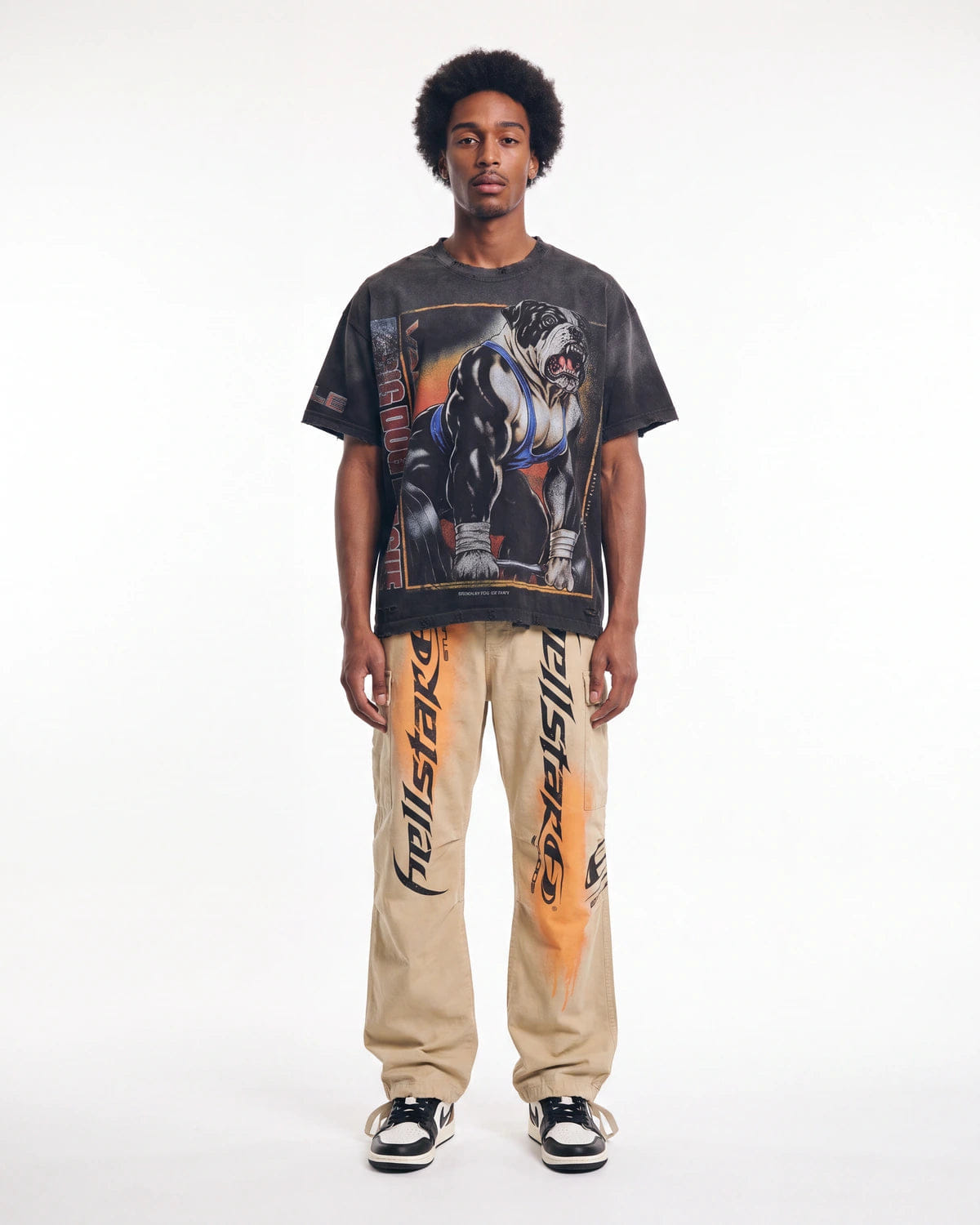 Hellstar Spray Paint Studio Cargos