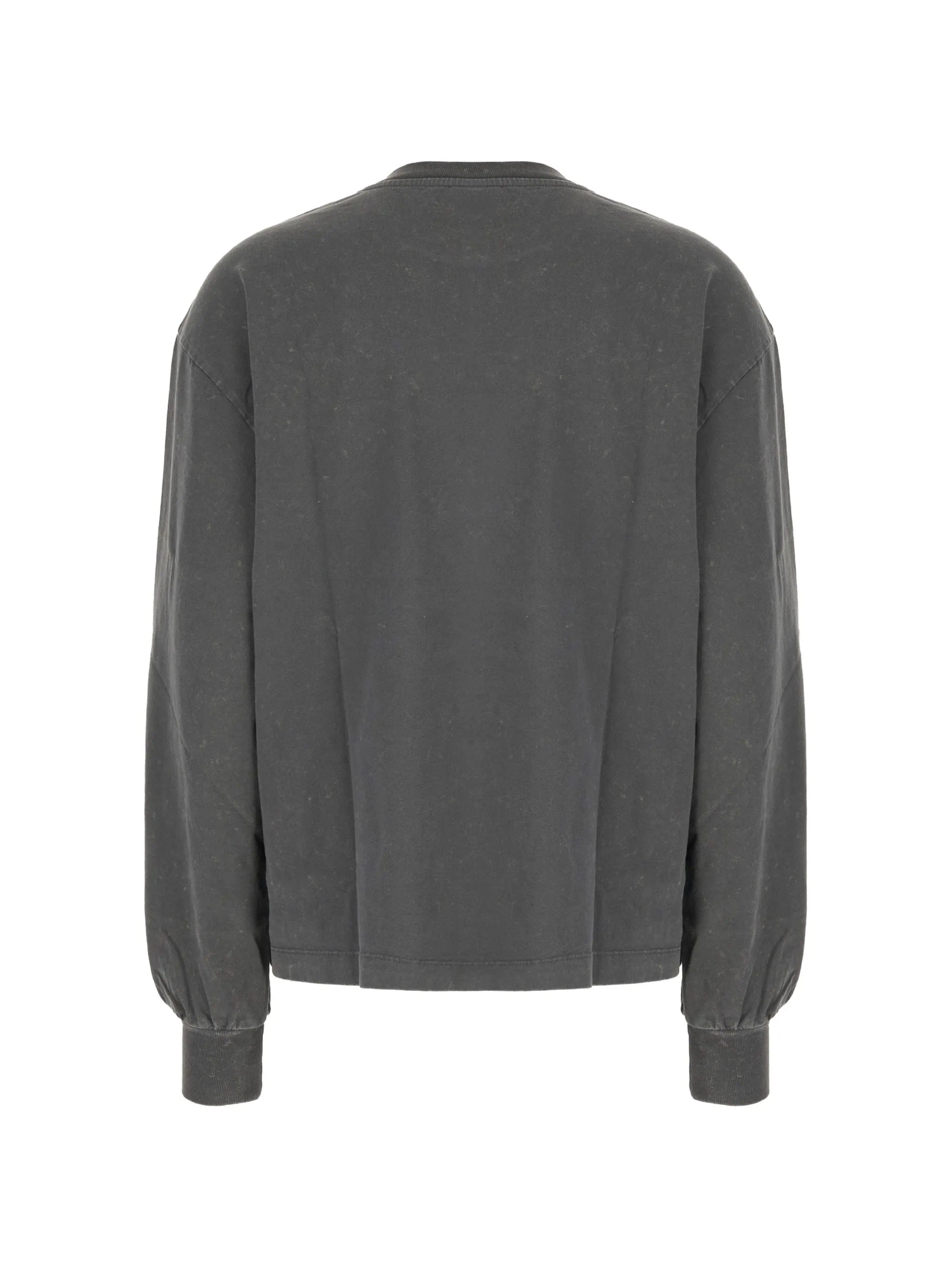 GANNI graphic - print cotton sweatshirt
