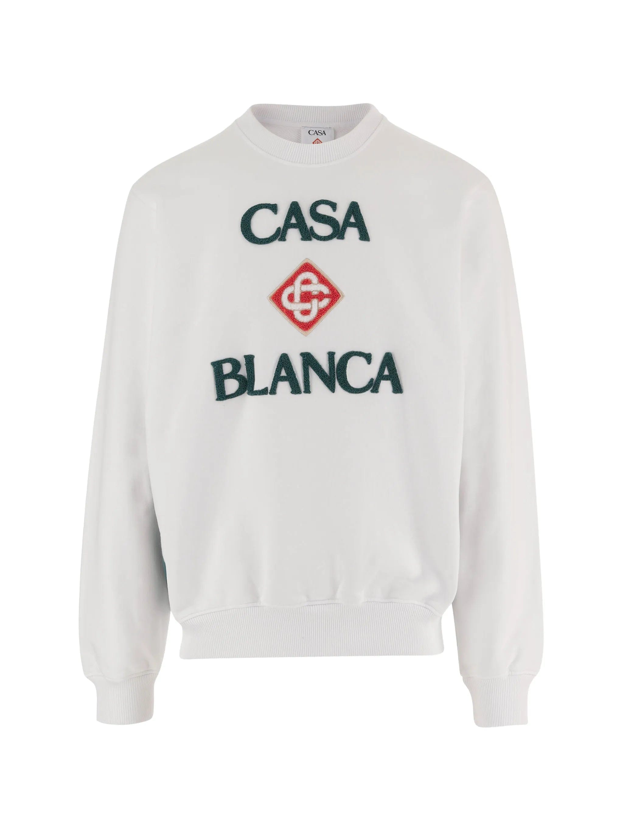 Casablanca logo - patch sweater