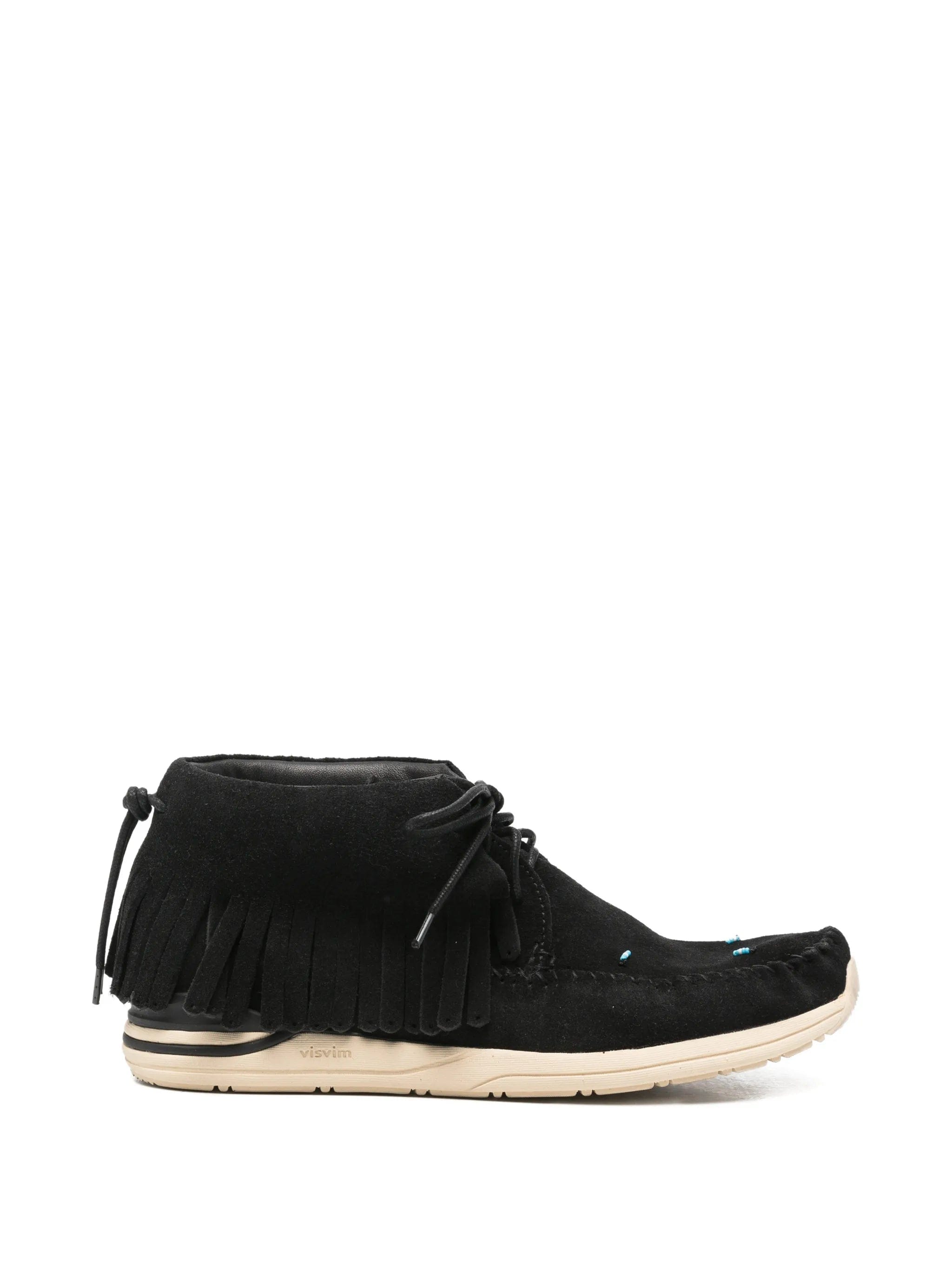 Visvim FBT Shaman - Folk fringed desert boots