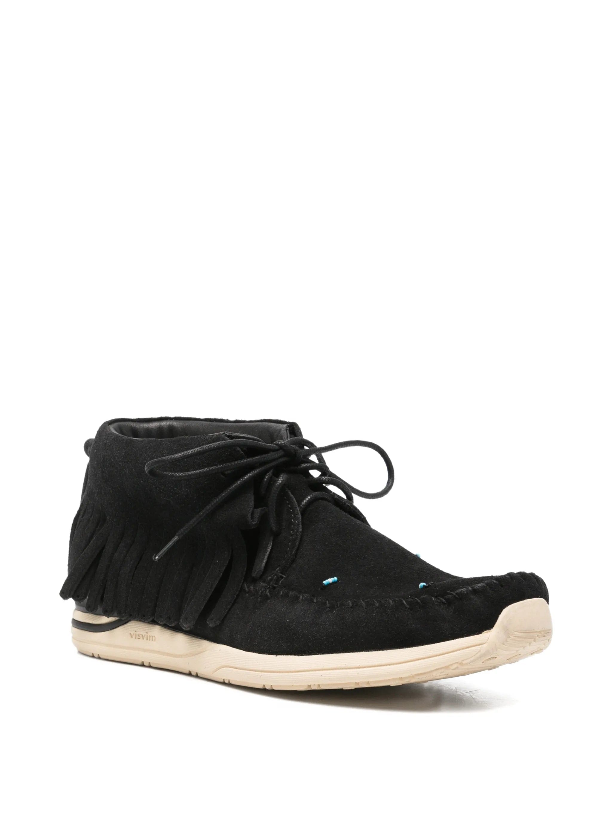 Visvim FBT Shaman - Folk fringed desert boots