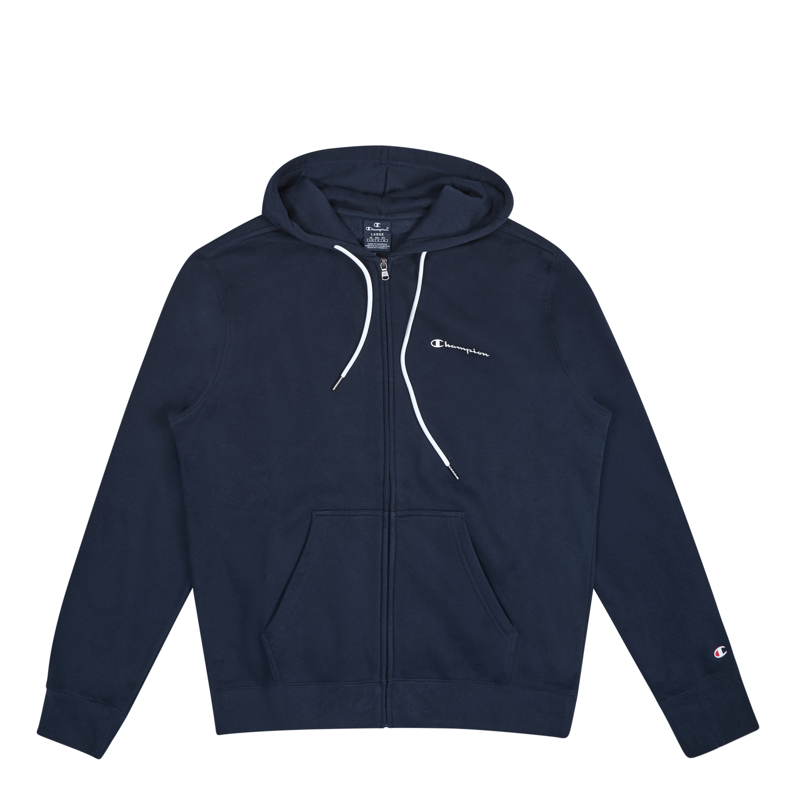 Champion Hooded Full Zip Sweatshirt Sky Captain