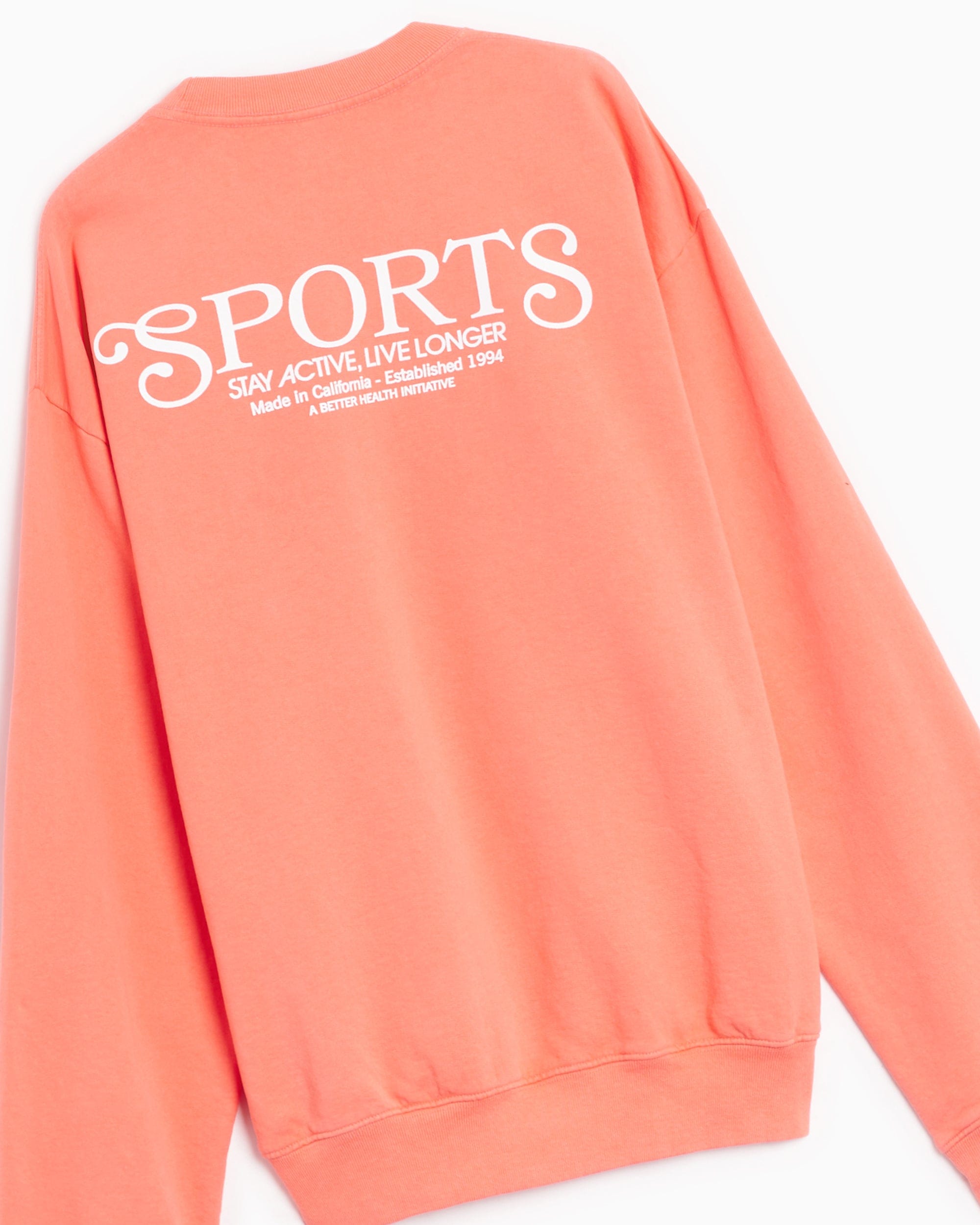 Sporty & Rich Sudadera Sporty & Rich Bardot Sports Unisex Sweatshirt Unisex